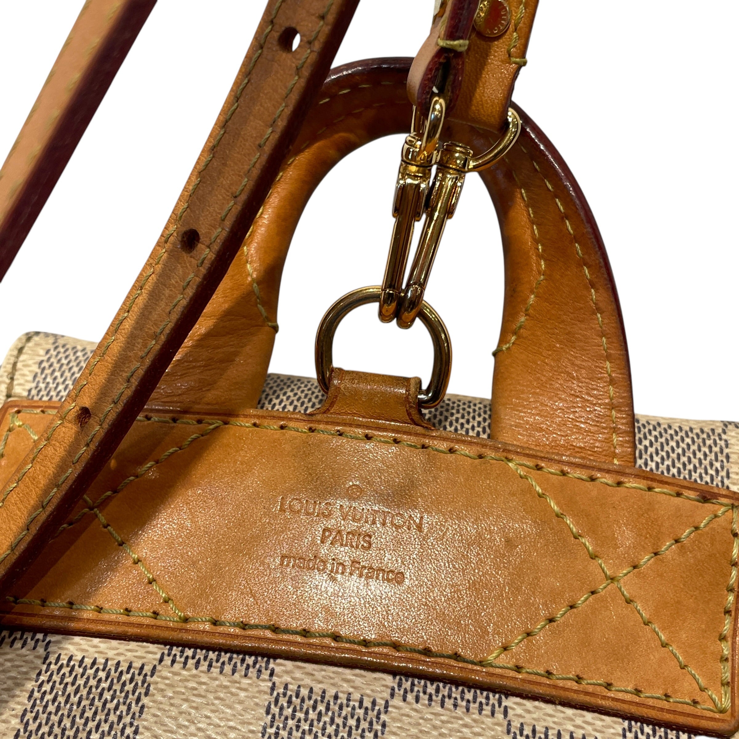 LOUIS VUITTON/Backpack/Hombre Check/CRM/DAMIER AZUR SPERONE BB view 10