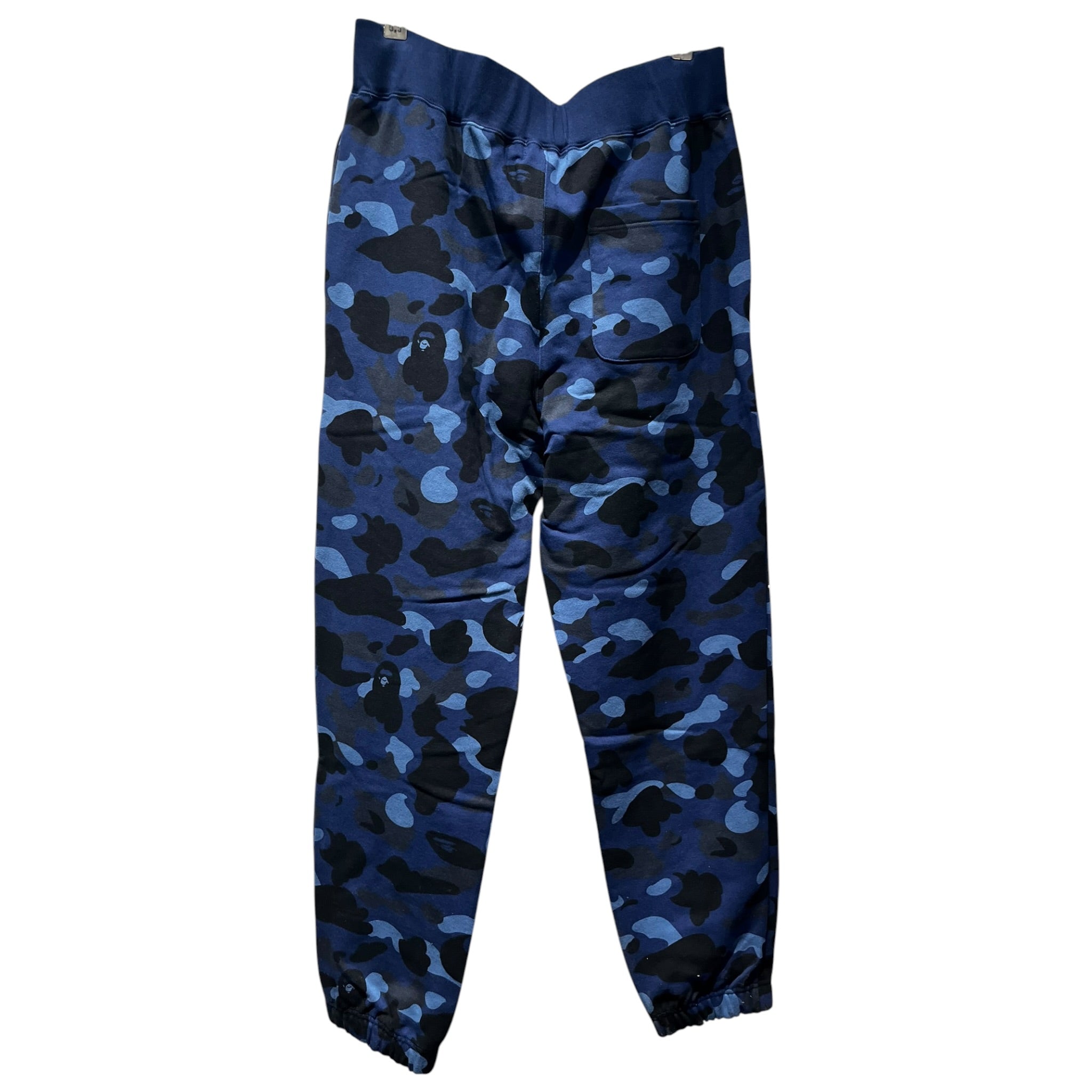 A BATHING APE/Pants/M/Cotton/NVY/Joggers/Camouflage/Ape Head Patch view 2