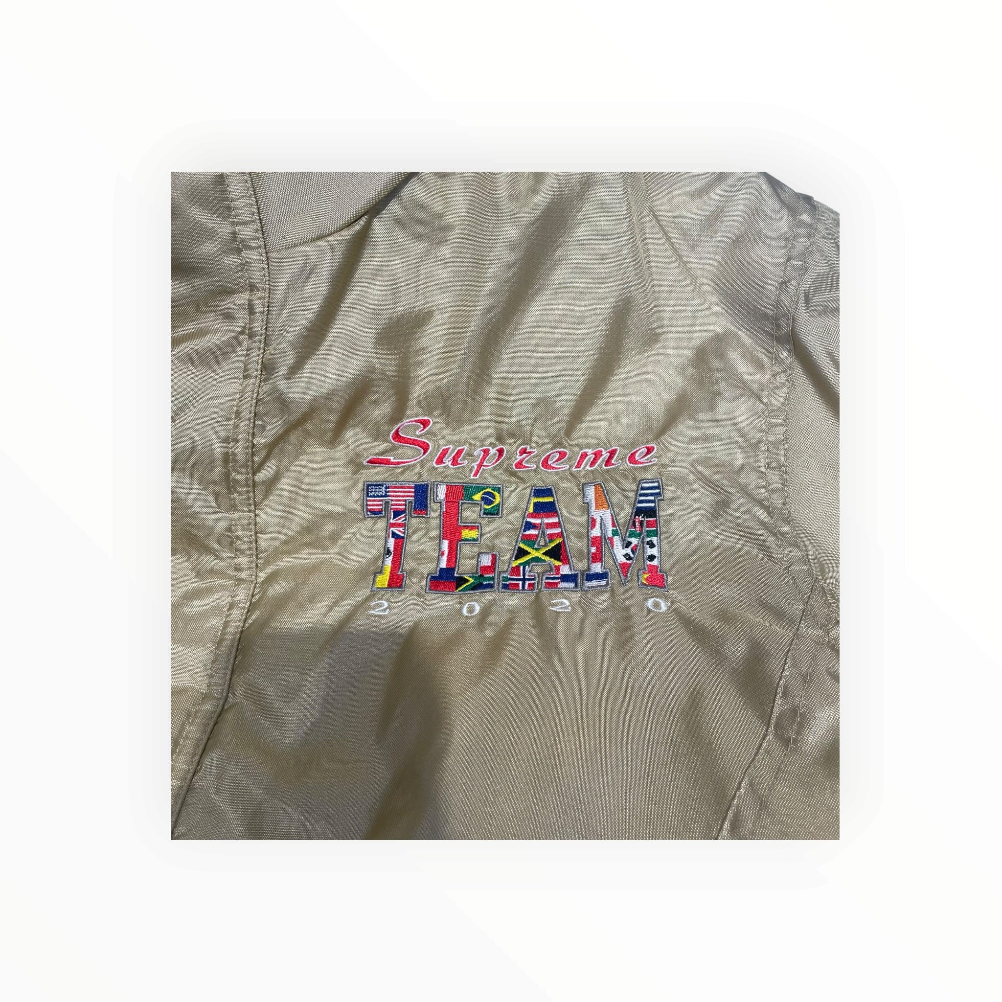 Supreme/Puffer Jkt/S/Cotton/GLD/ view 6