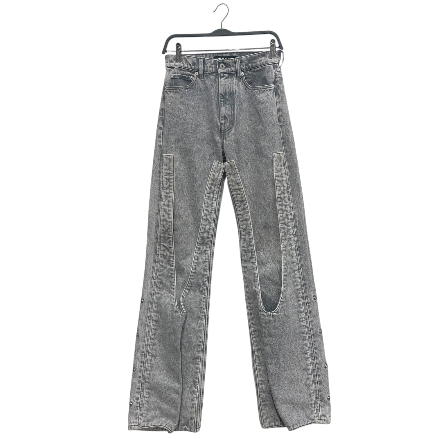 Y/PROJECT/Bootcut Pants/Denim/GRY/WOMENDENIM25 view 1