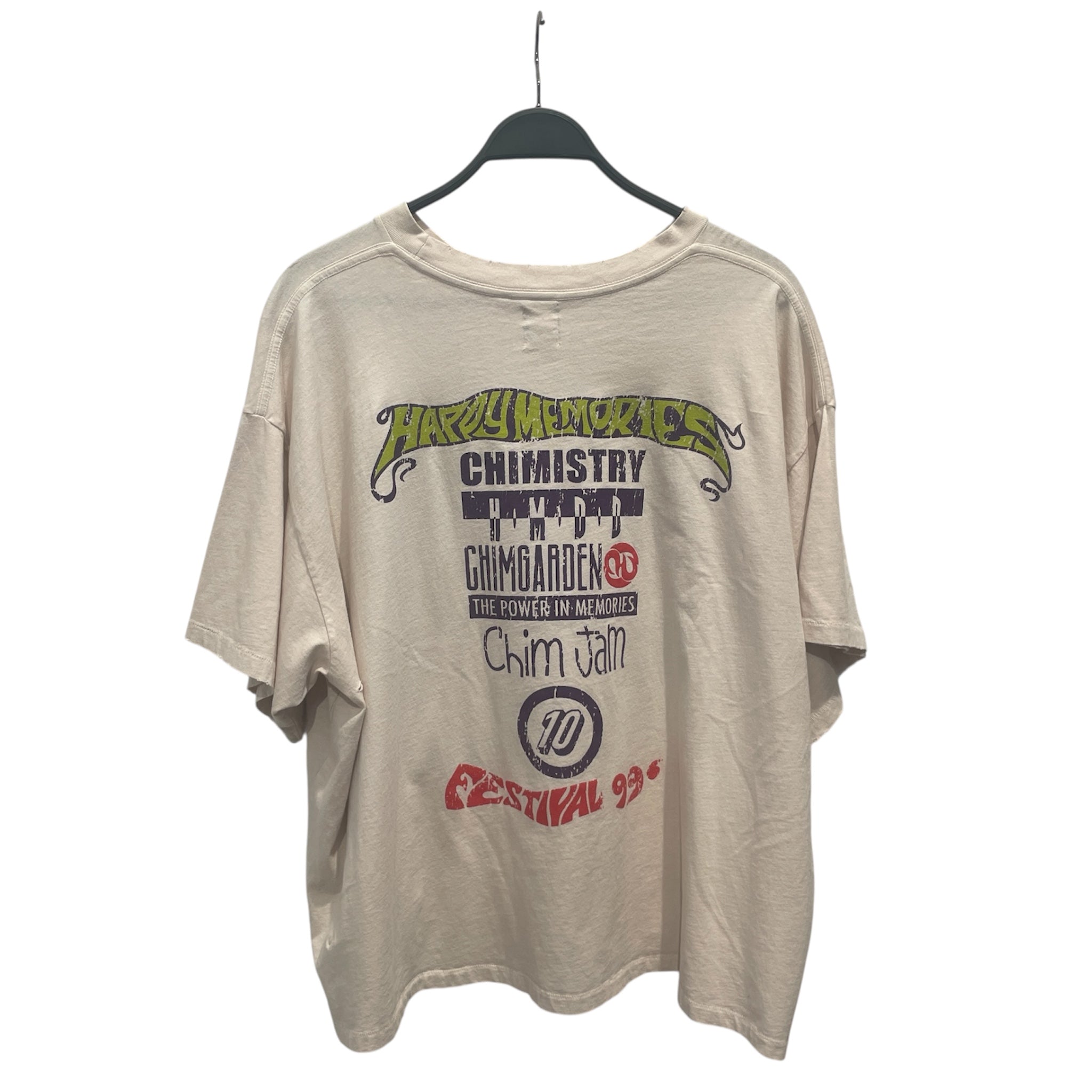 Chim Athletic/T-Shirt/XL/Cotton/CRM/Graphic/HMDD Palooza Tee view 2
