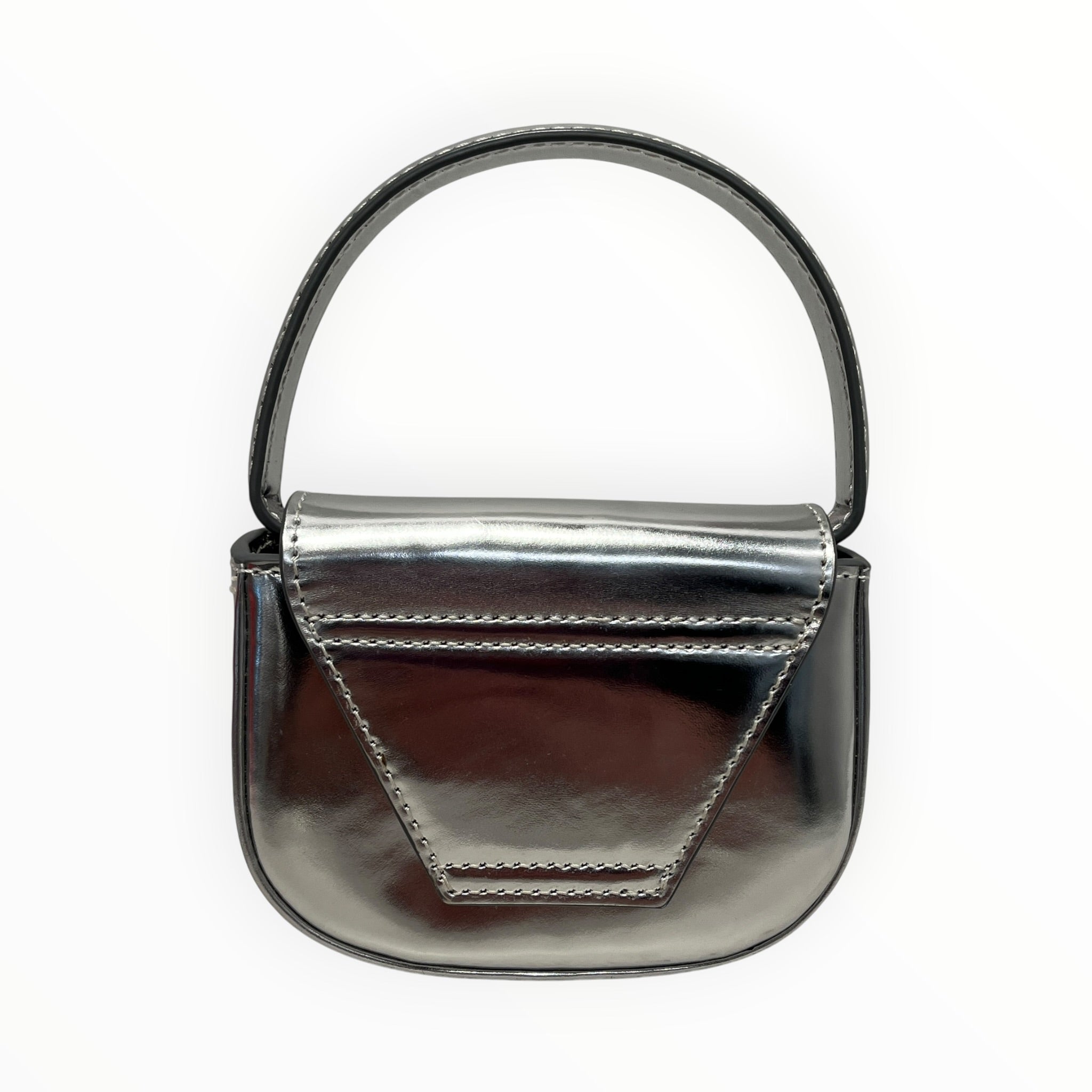 DIESEL/Hand Bag/SLV/1DR Metallic Lthr Shoulder Bag view 2