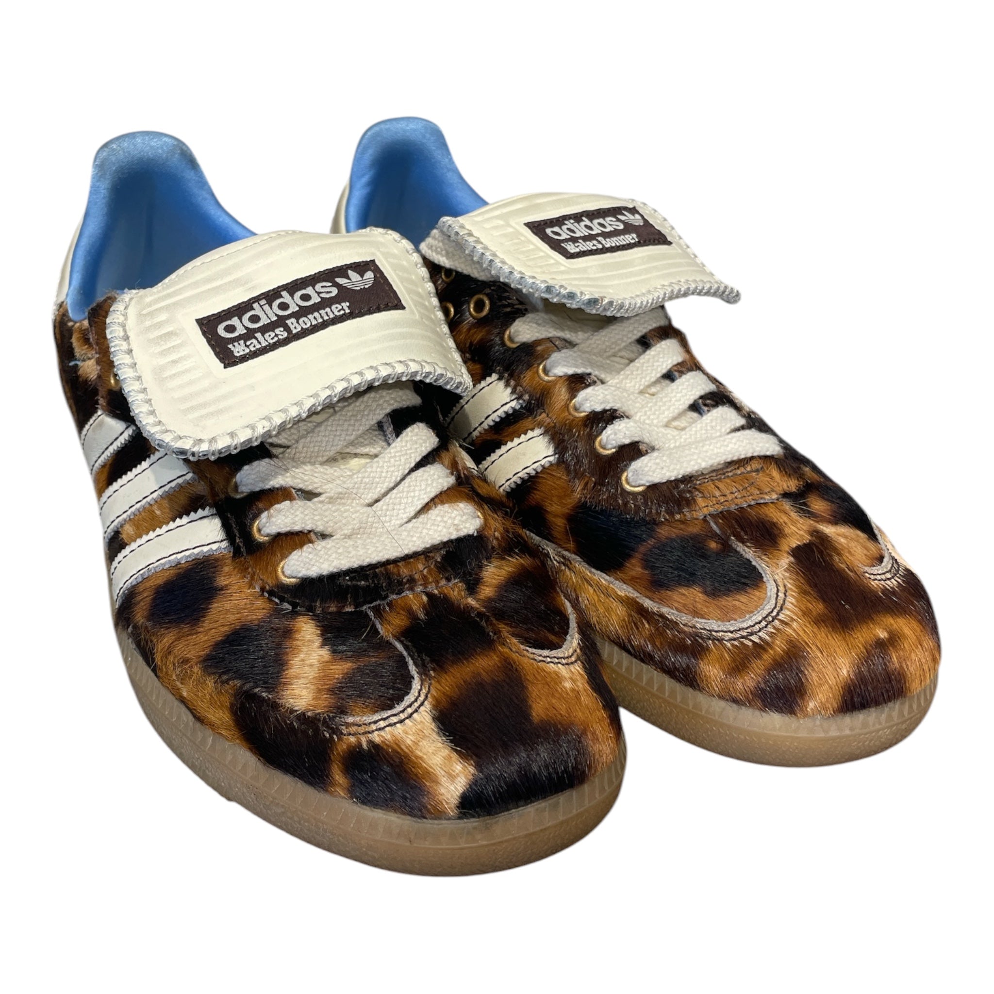WALES BONNER/adidas/Low-Sneakers/US 10/Animal Pattern/CML/CHEETAH PRINT SAMBA view 1