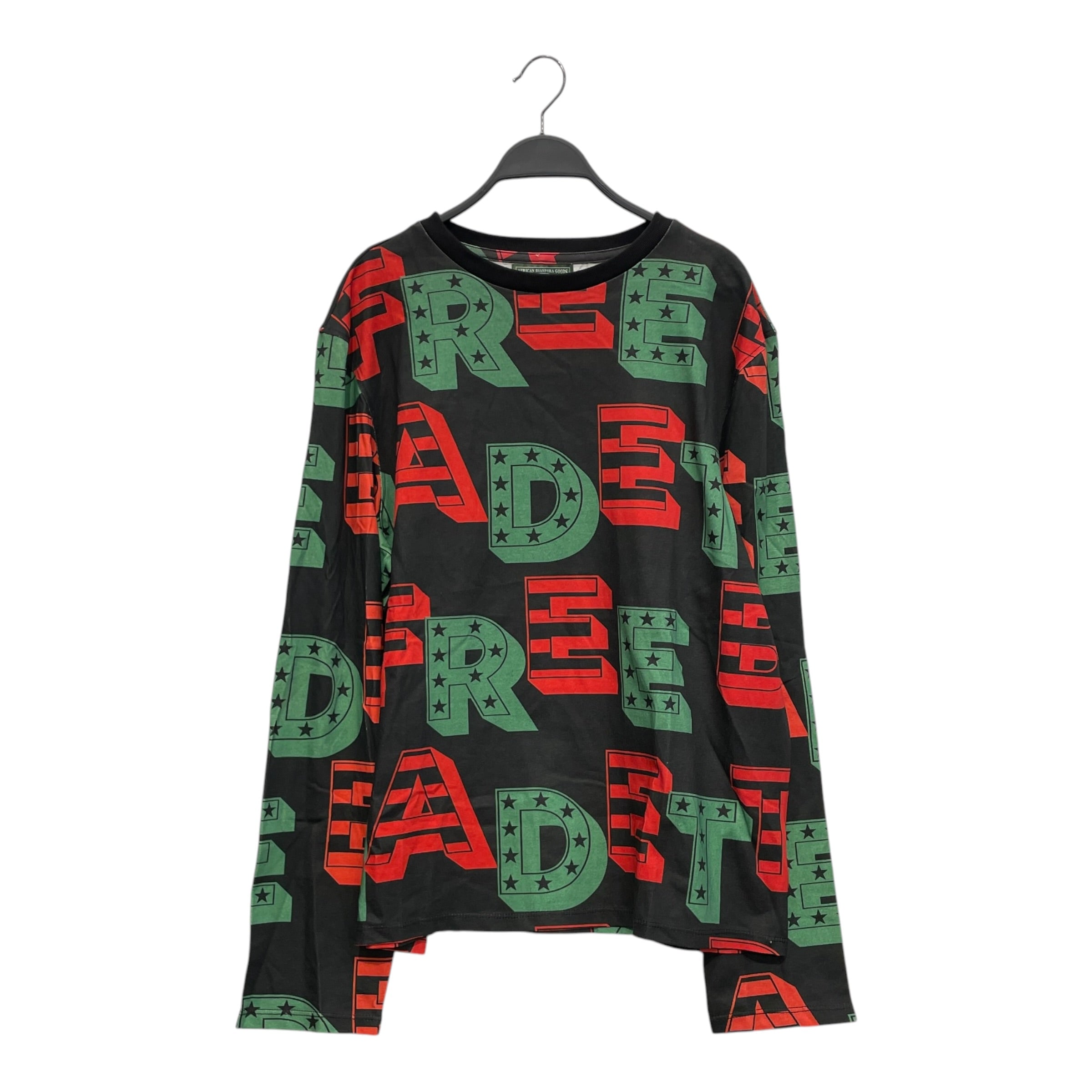 DENIM TEARS/LS T-Shirt/L/Cotton/MLT/All Over Print/BERNADETTE T SHIRT view 1