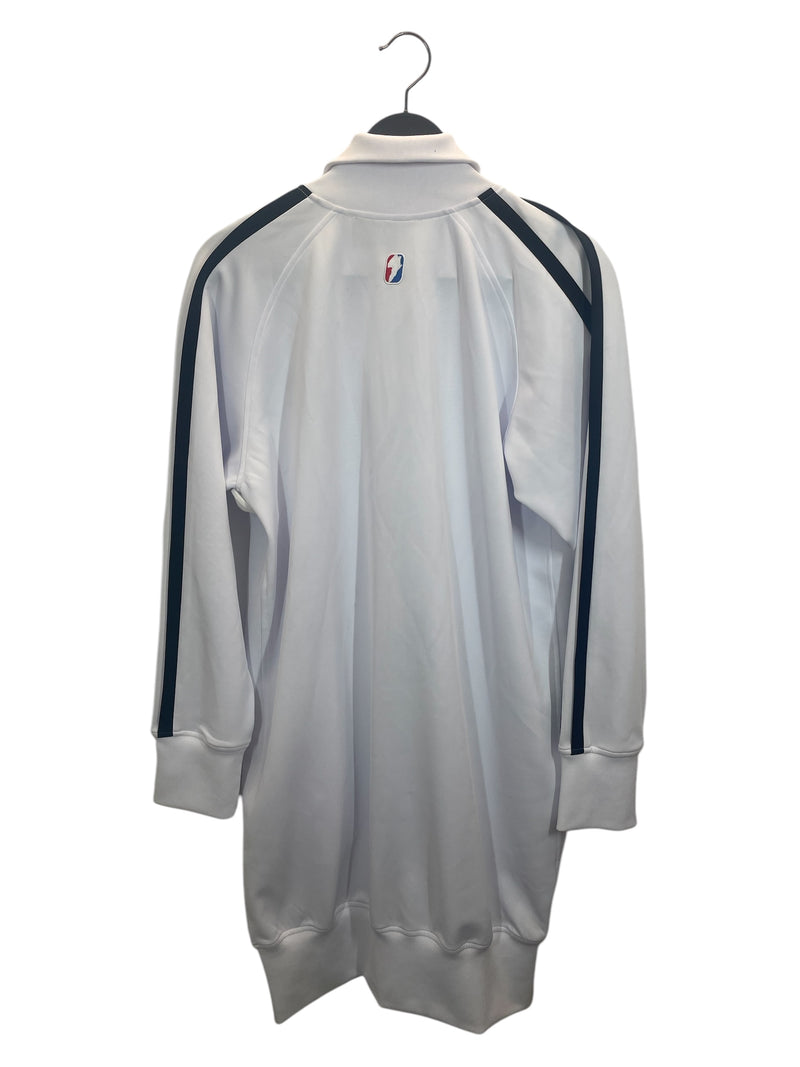 Telfar/Jacket/S/Polyester/WHT/ARM STRIPES