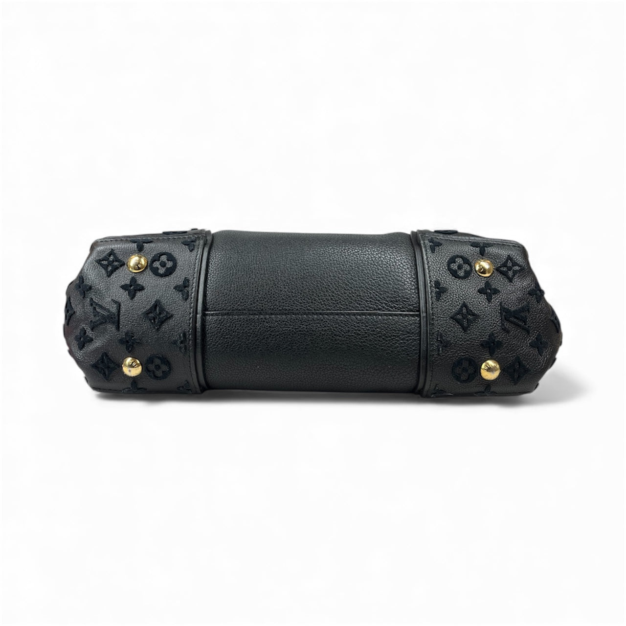 LOUIS VUITTON/Tote Bag/Monogram/Leather/BLK/PM IN BLACK VEAU CACHEMIRE view 3