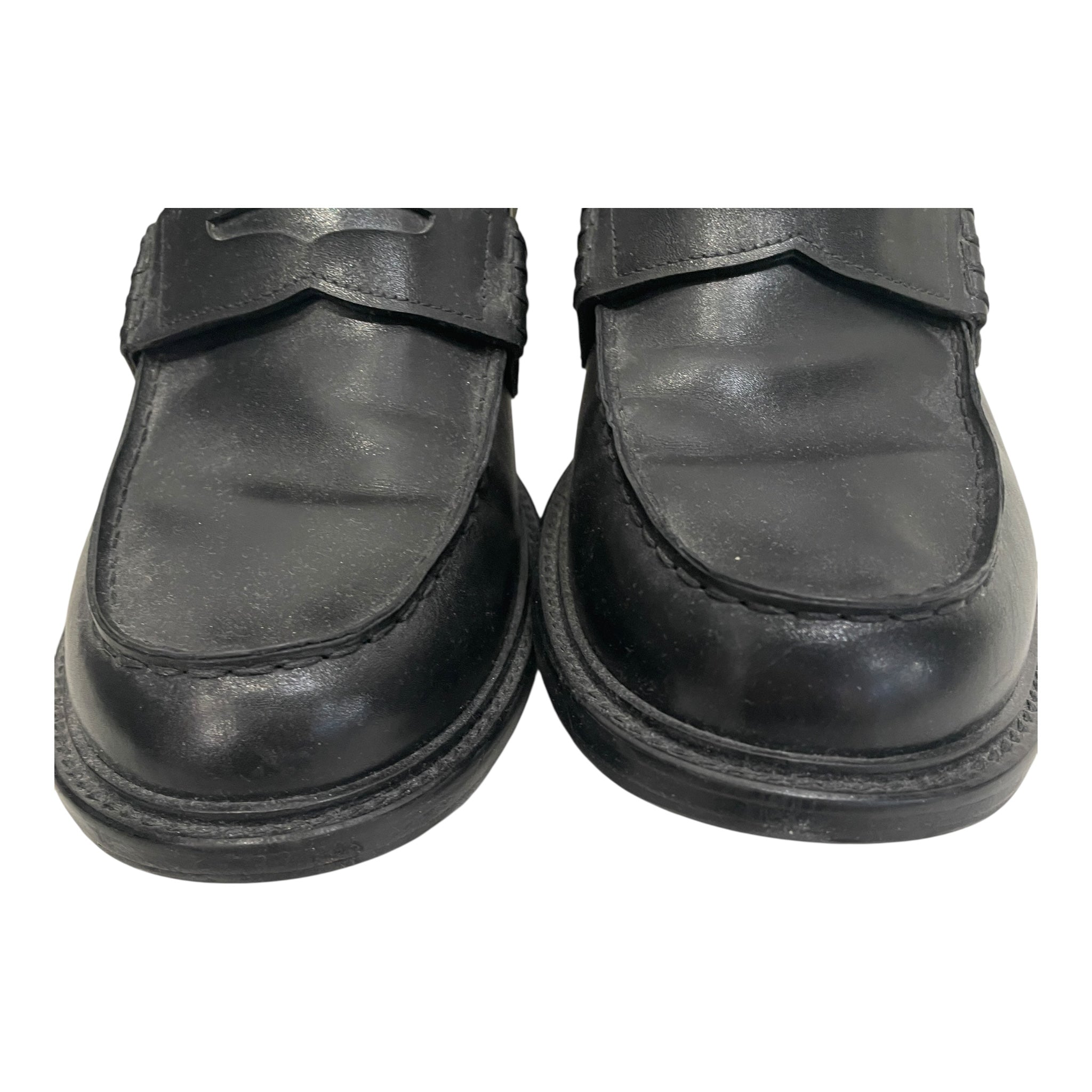 Martin Margiela/Loafers/EU 45/Leather/BLK/AIR BAG LOAFER view 4