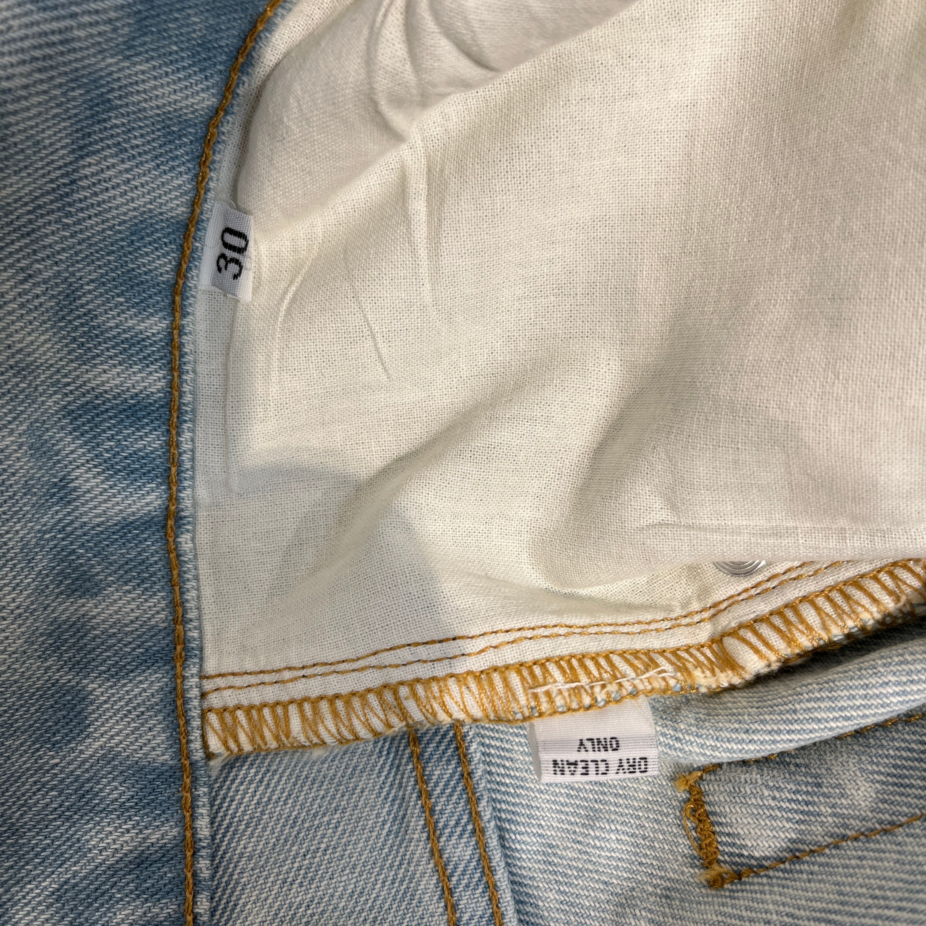 synth/Shorts/30/Denim/IDG/rhinestone view 4
