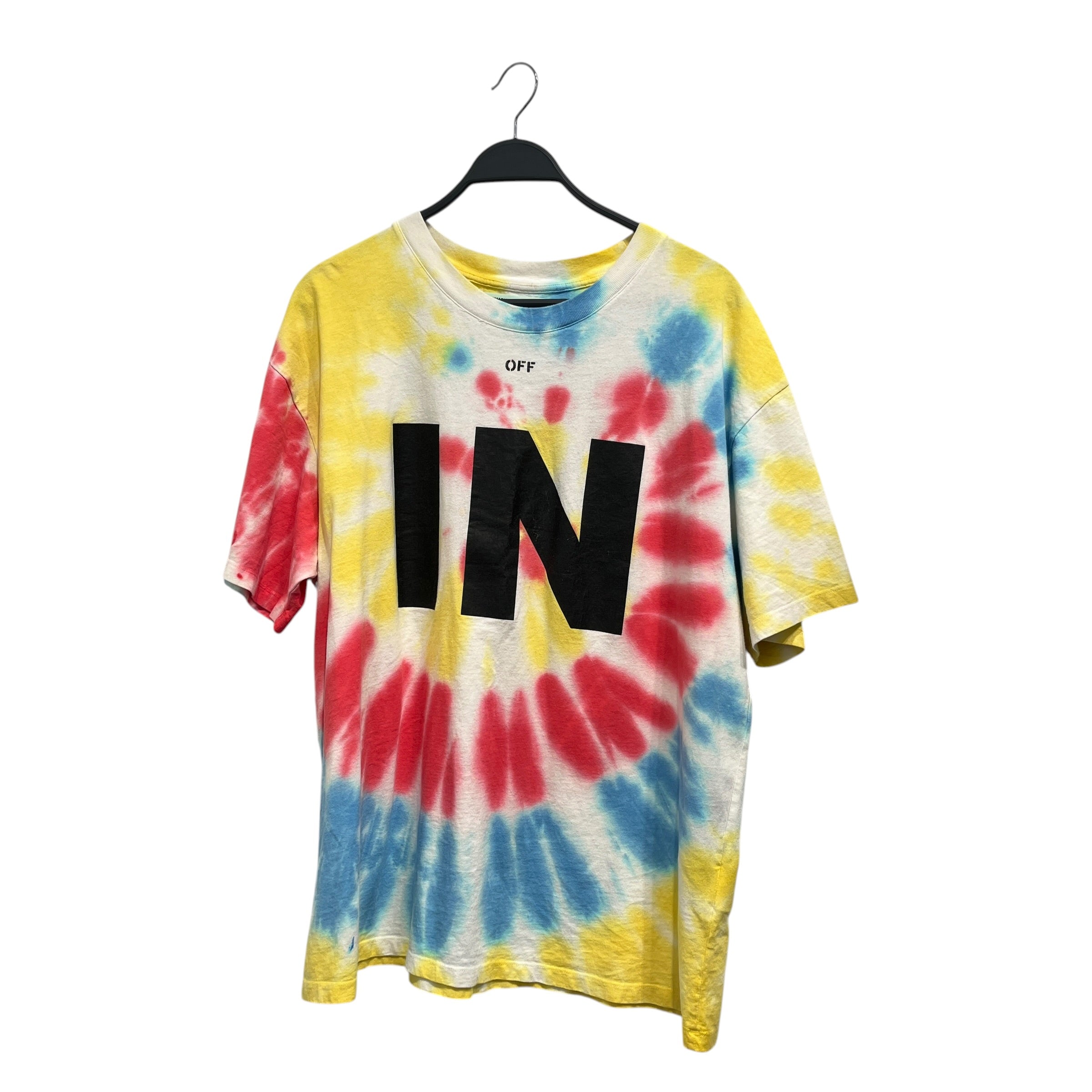OFF-WHITE/T-Shirt/L/Cotton/MLT/All Over Print/IN STYLE view 1
