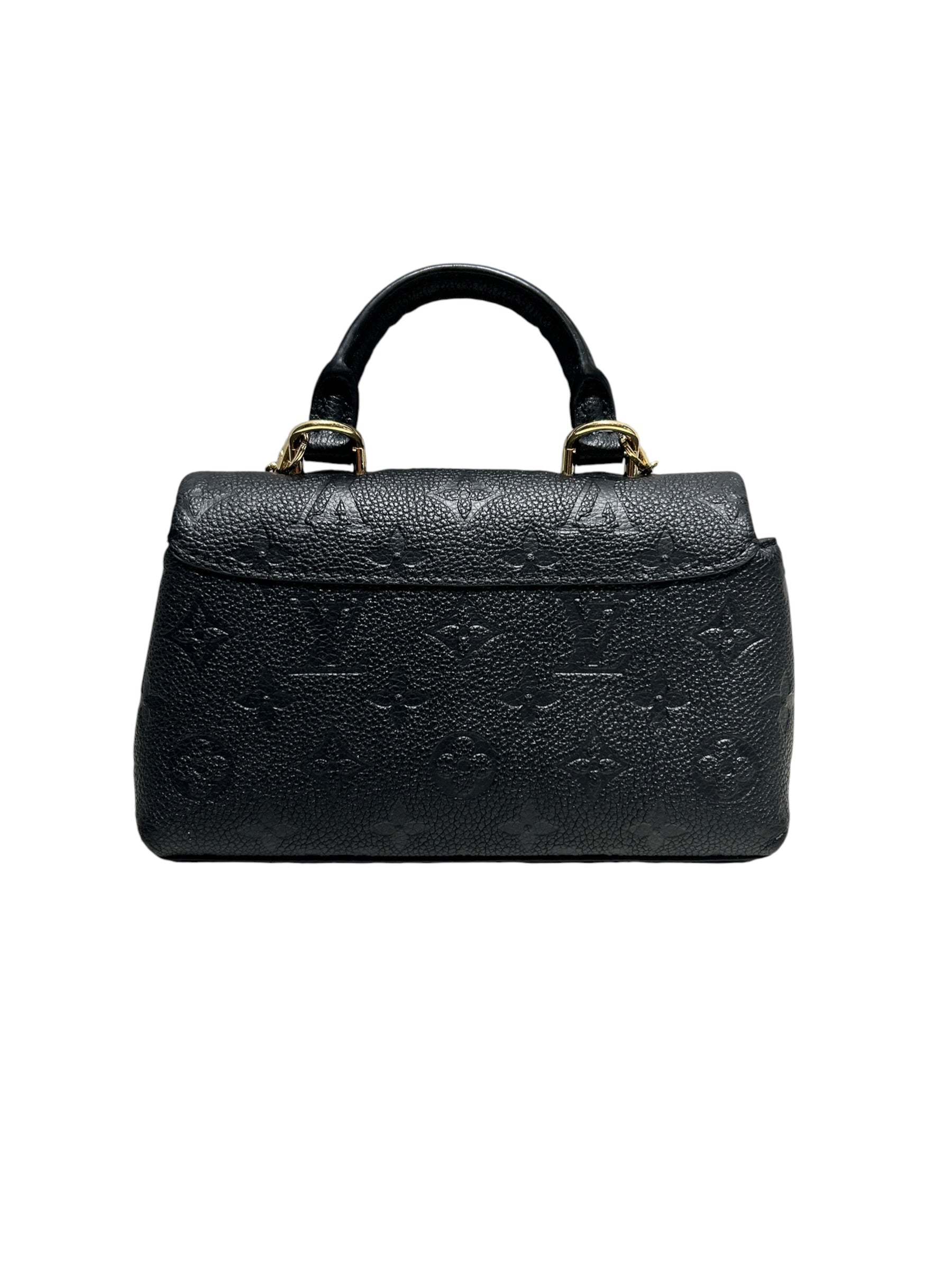 LOUIS VUITTON/Bag/Monogram/Leather/BLK/MADELEINE NANO view 2