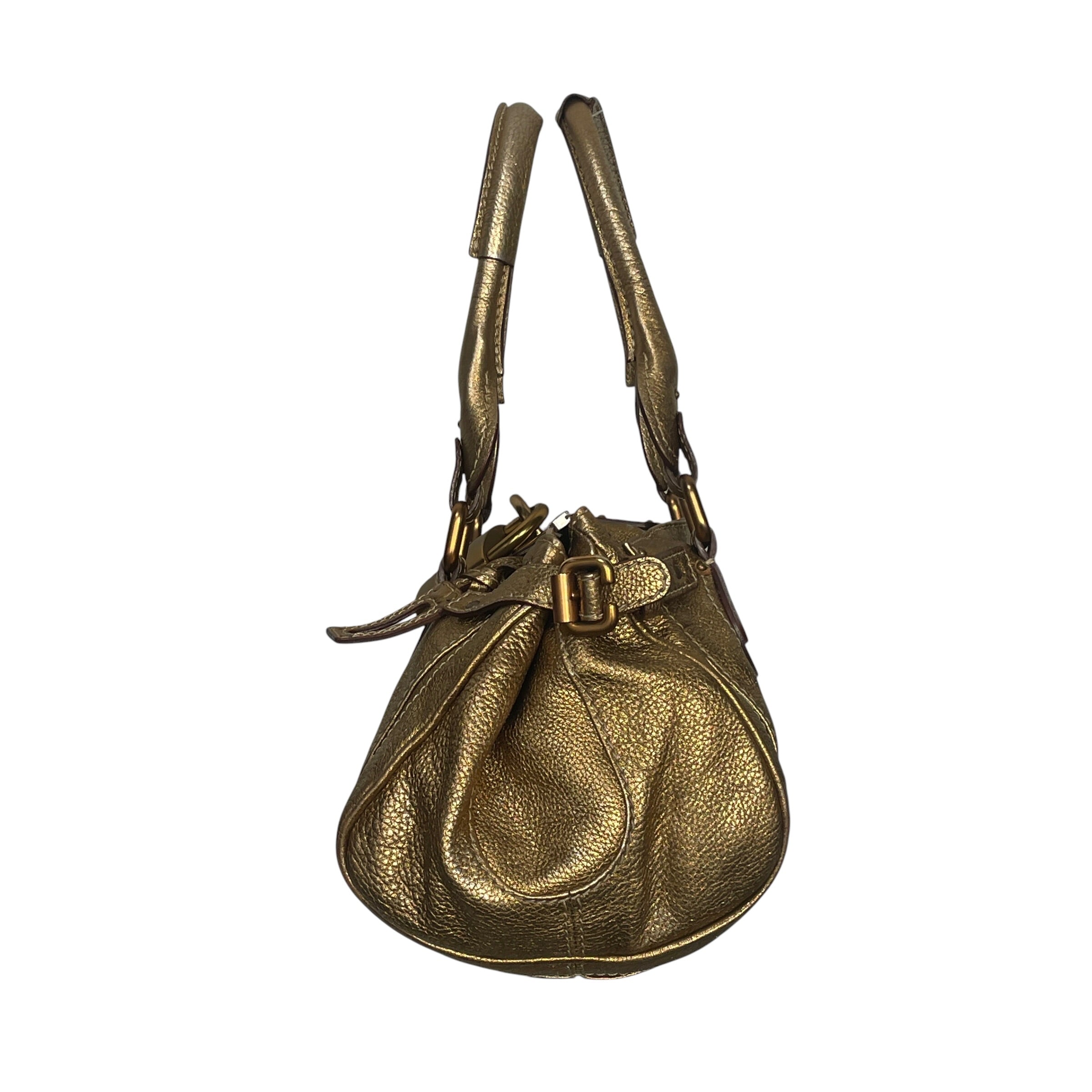 Chloe/Bag/Leather/GLD/PADDINGTON/GOLD ALLOVER view 5