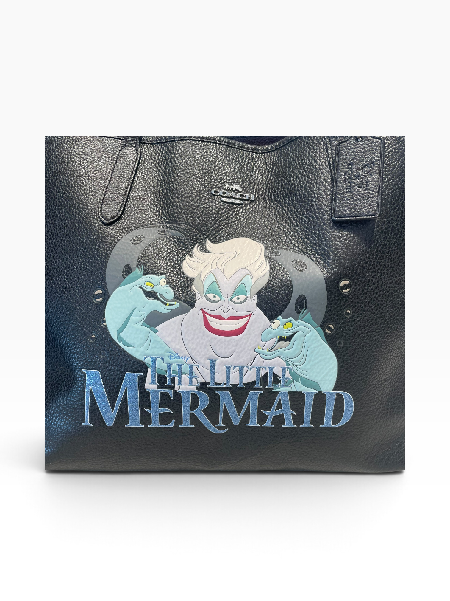 COACH/Tote Bag/Leather/BLK/Disney x Coach Ursula Motif view 7