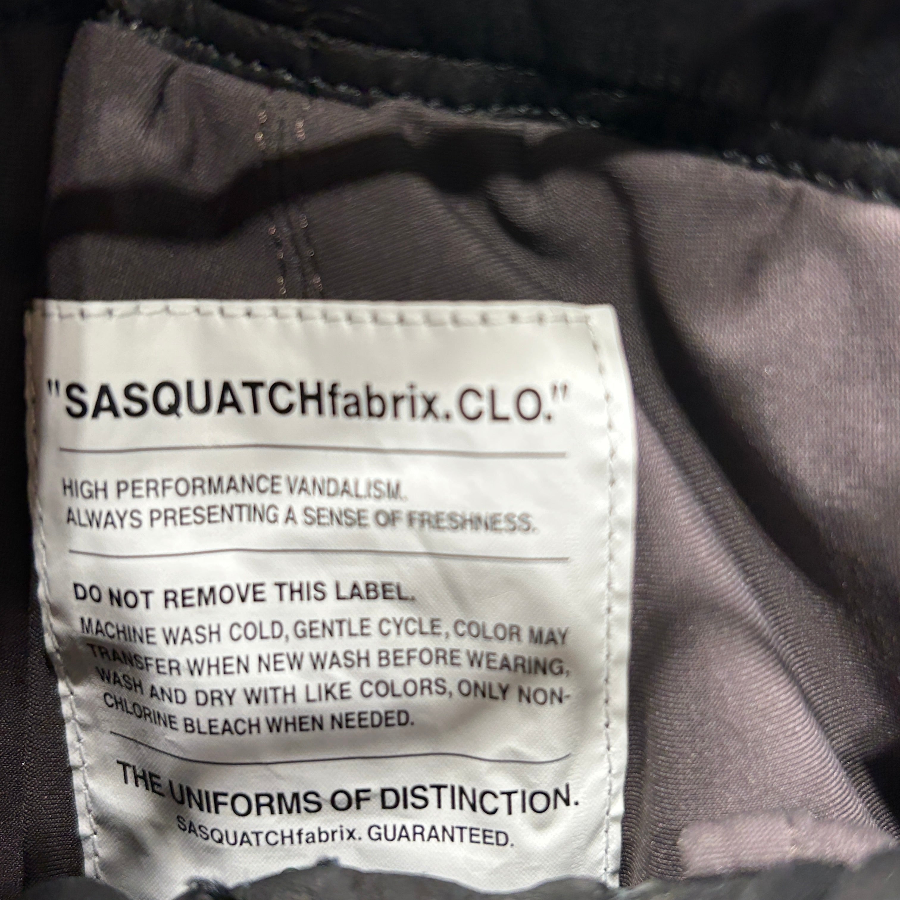 Sasquatchfabrix./Pants/M/BLK/ view 3