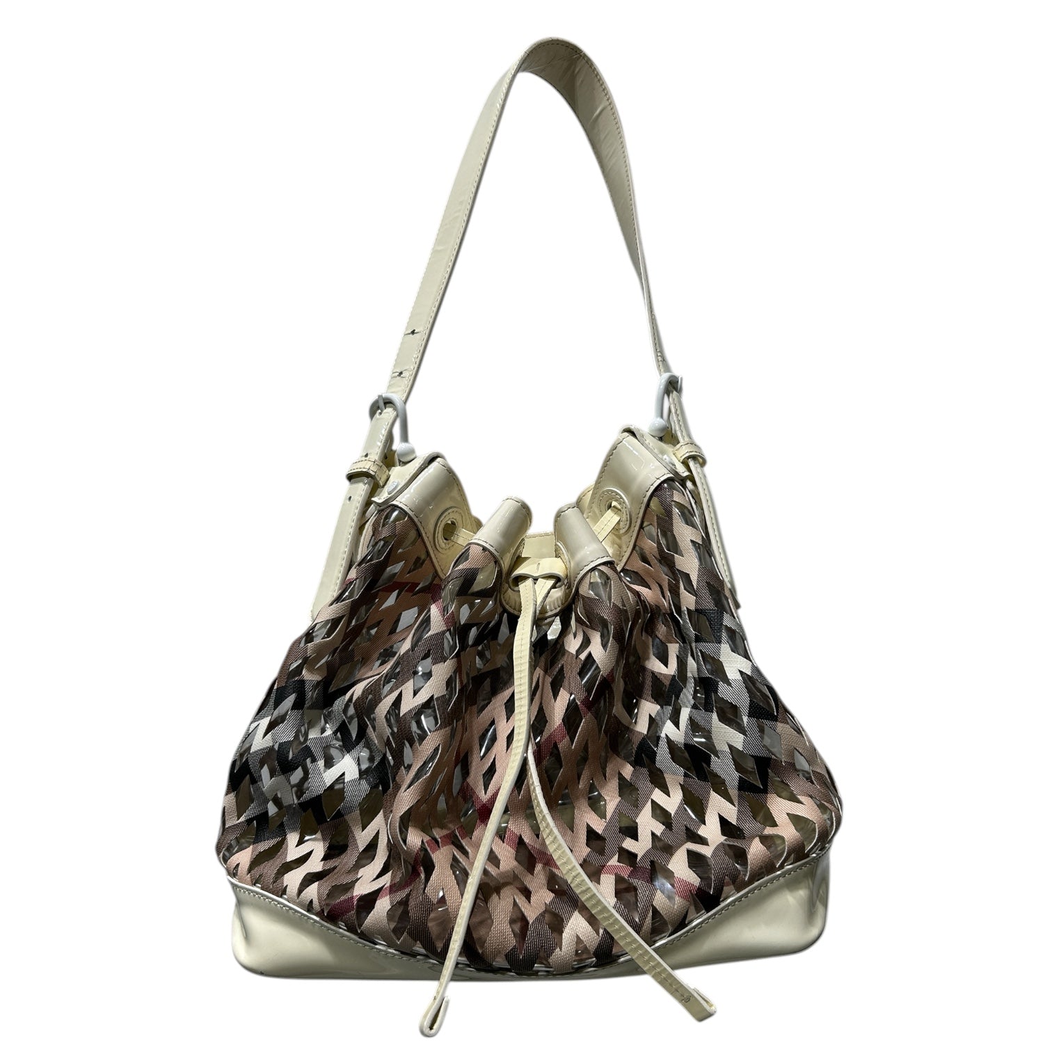 BURBERRY/Bag/Plaid/Leather/BRW/PVC SUPERNOVA TOTE view 1