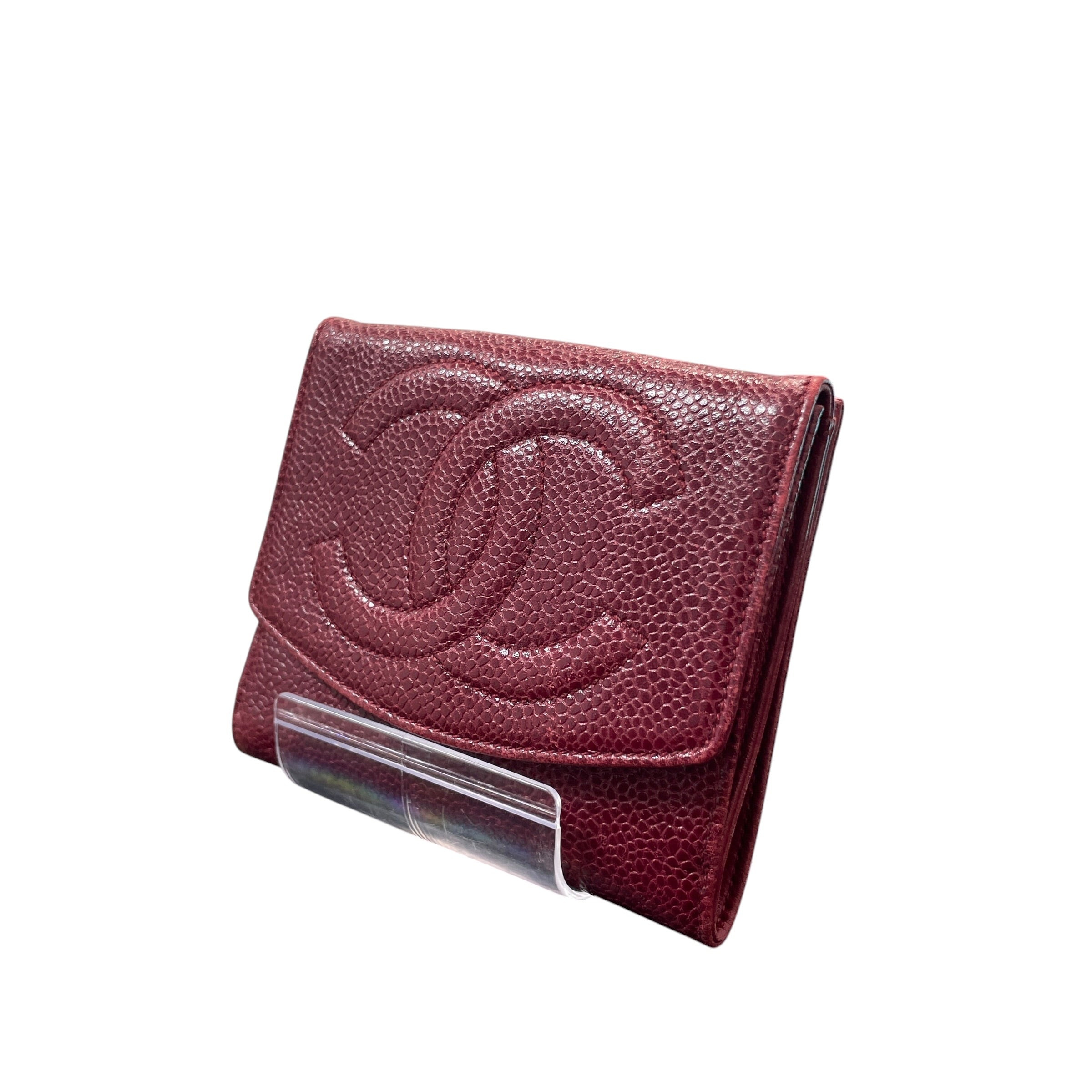 CHANEL/Bifold Wallet/Leather/BRD/M's/ view 1