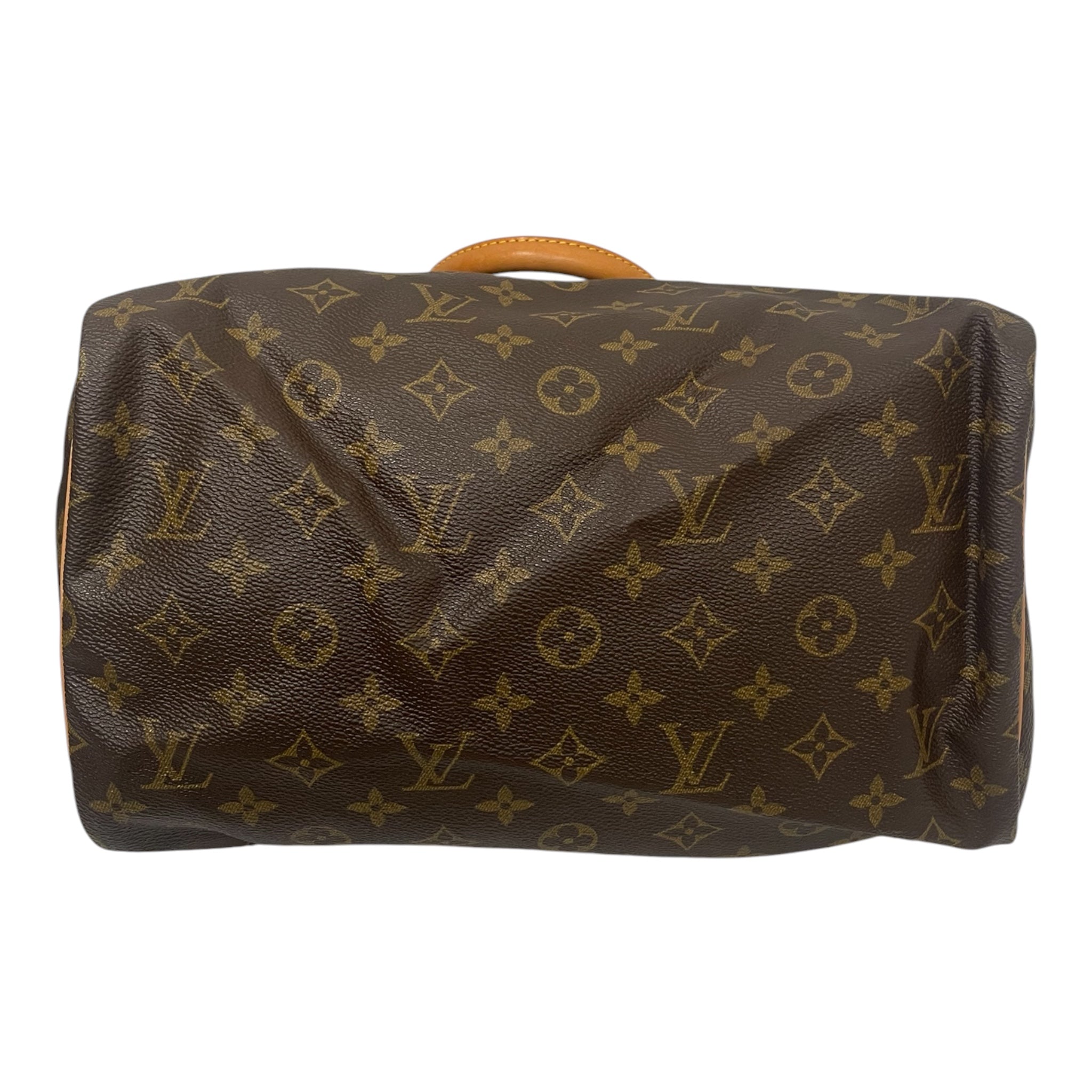 LOUIS VUITTON/Bag/Monogram/Leather/BRW/1992 Speedy VI 0942 view 3