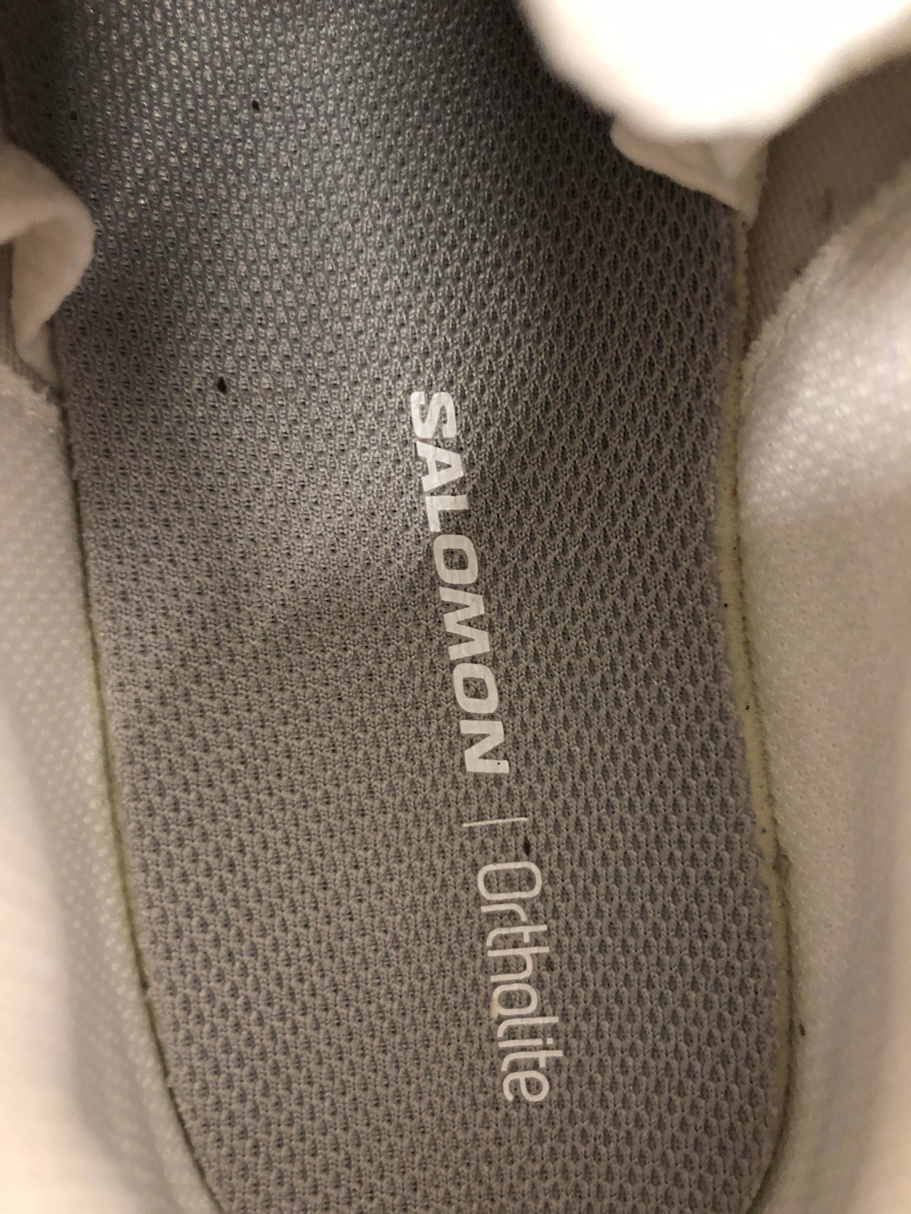 salomon/Low-Sneakers/US 8.5/Nylon/WHT/ view 4