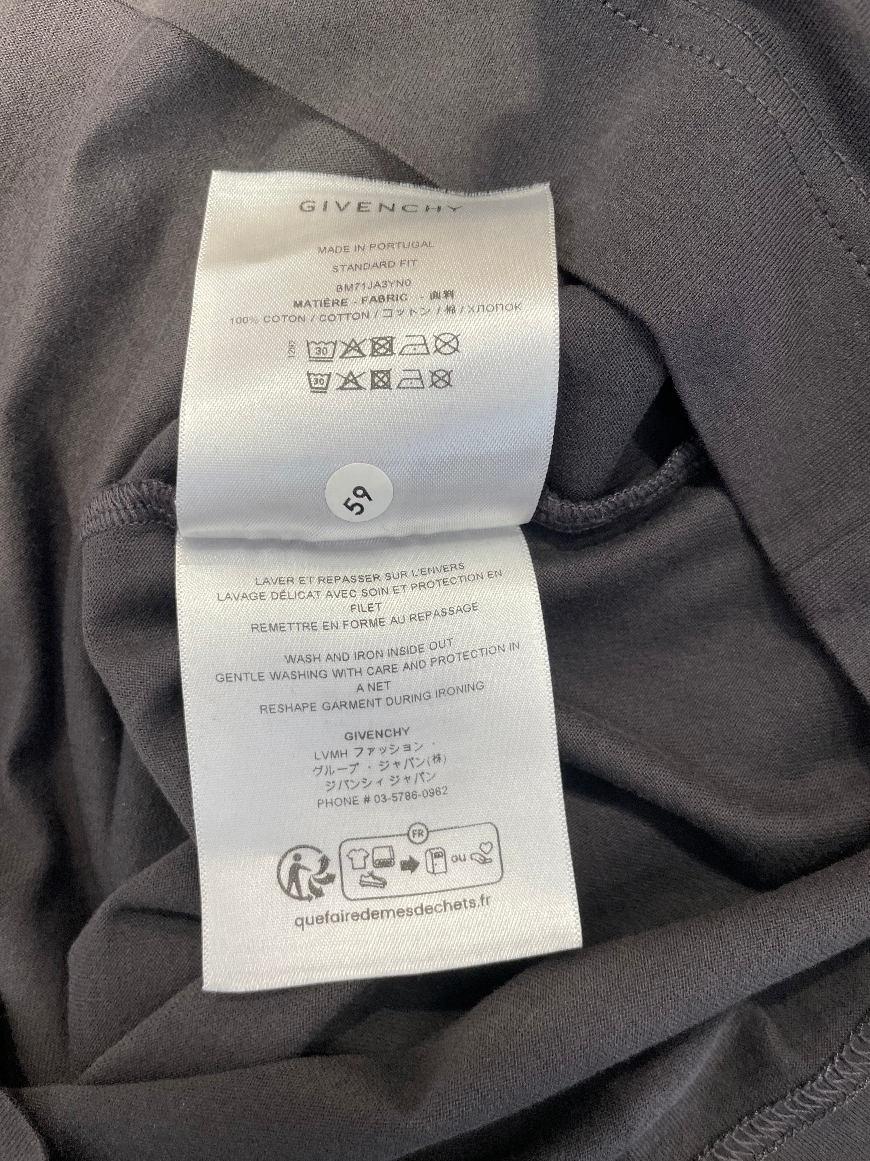 GIVENCHY/T-Shirt/XS/Cotton/GRY/All Over Print/Givenchy Tarot Print Shirt view 4