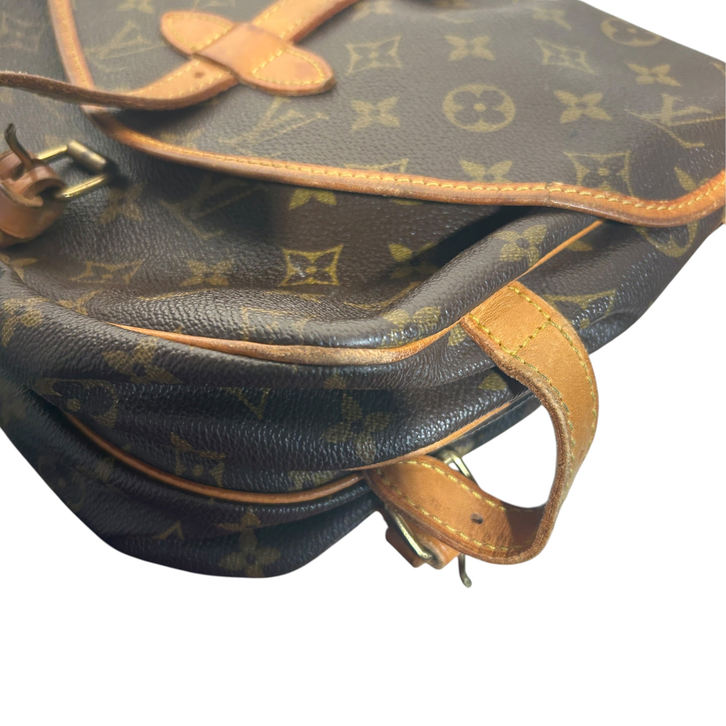 LOUIS VUITTON/Cross Body Bag/Monogram/Leather/BRW/saumur 30 view 5