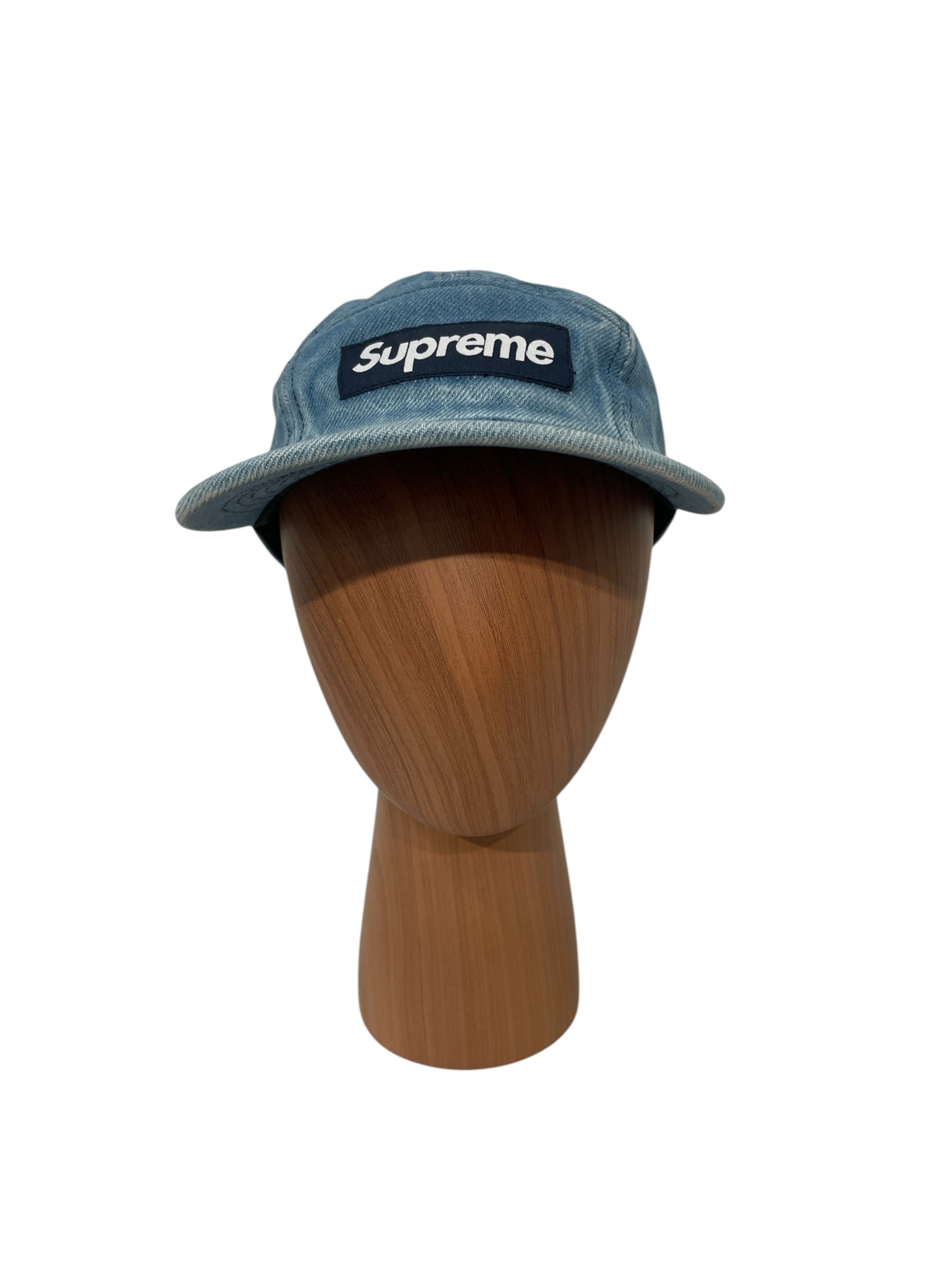 Supreme/Hat/OS/Denim/IDG/M's/DENIM BOX LOGO CAP view 1