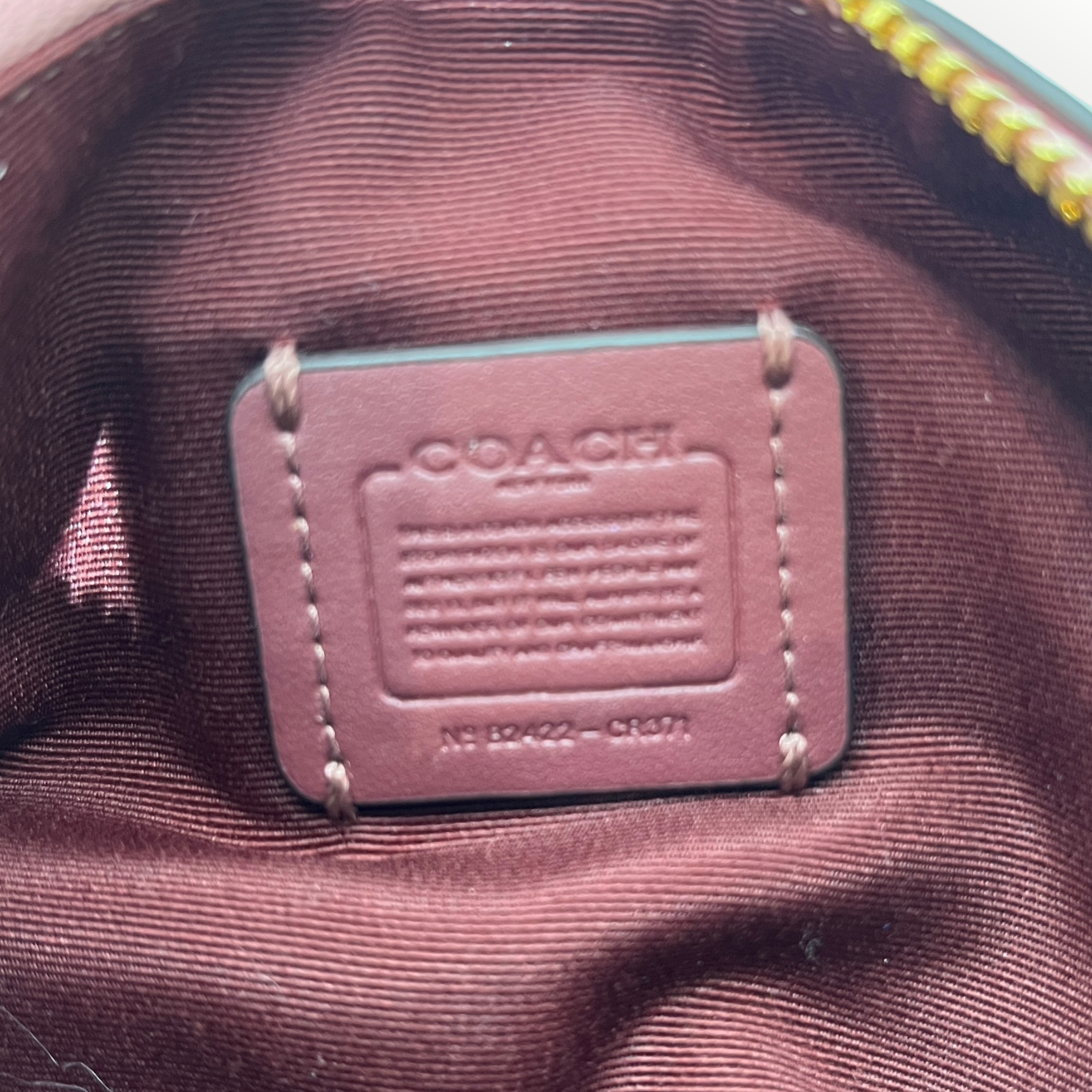 COACH/Hand Bag/Leather/PNK/CHERRY MINI view 5