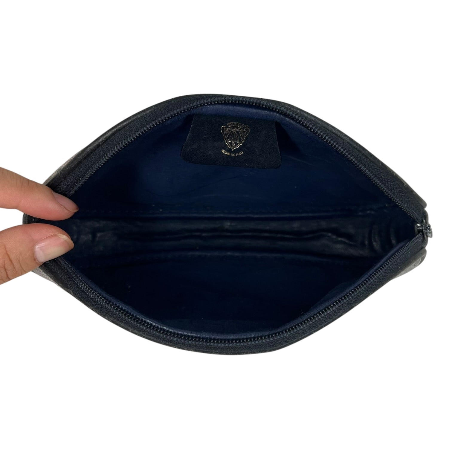GUCCI/Pouch/Monogram/Leather/GRY/COSMETIC POUCH view 6