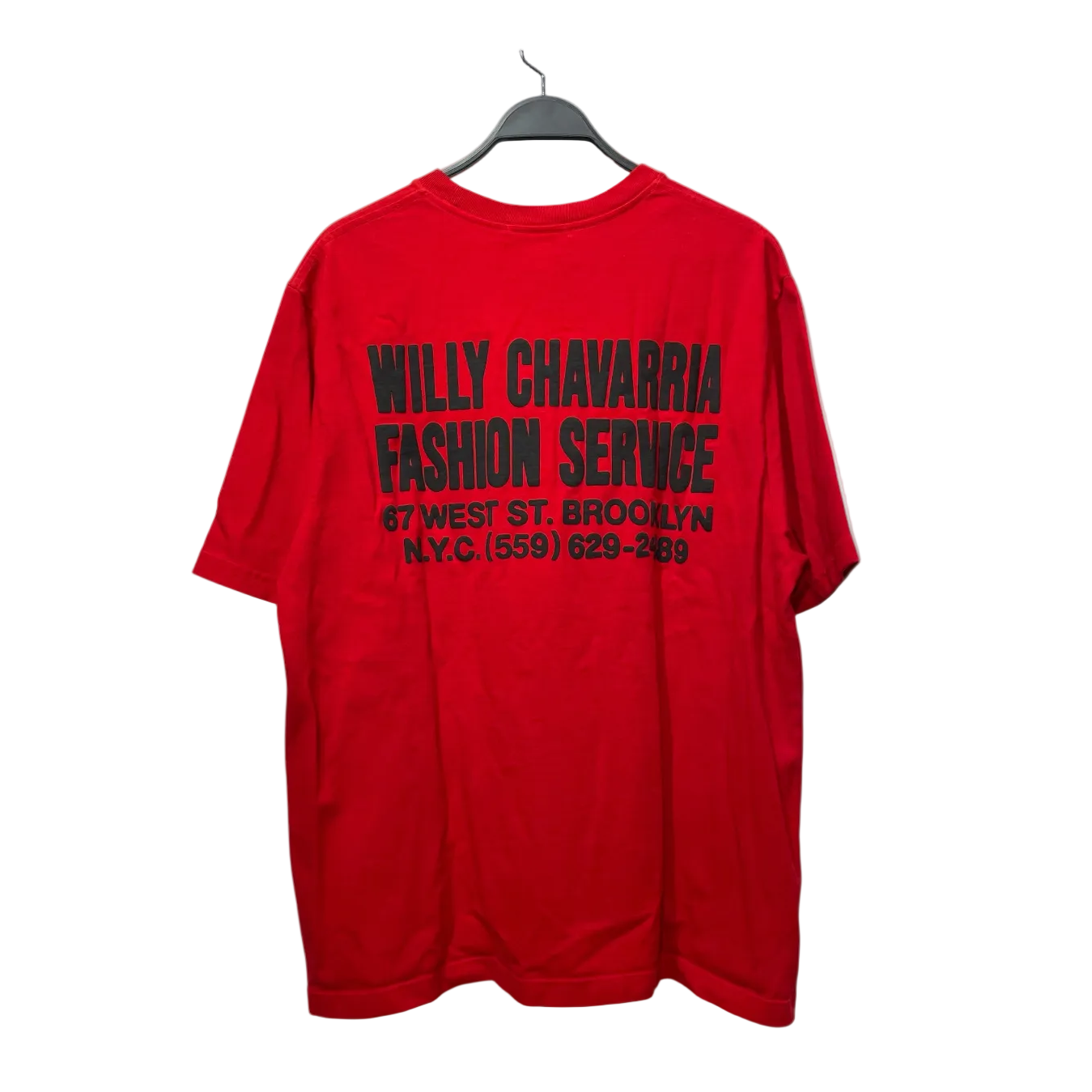 WILLY CHAVARRIA/T-Shirt/XL/Cotton/RED/FASHION SERVICES view 2