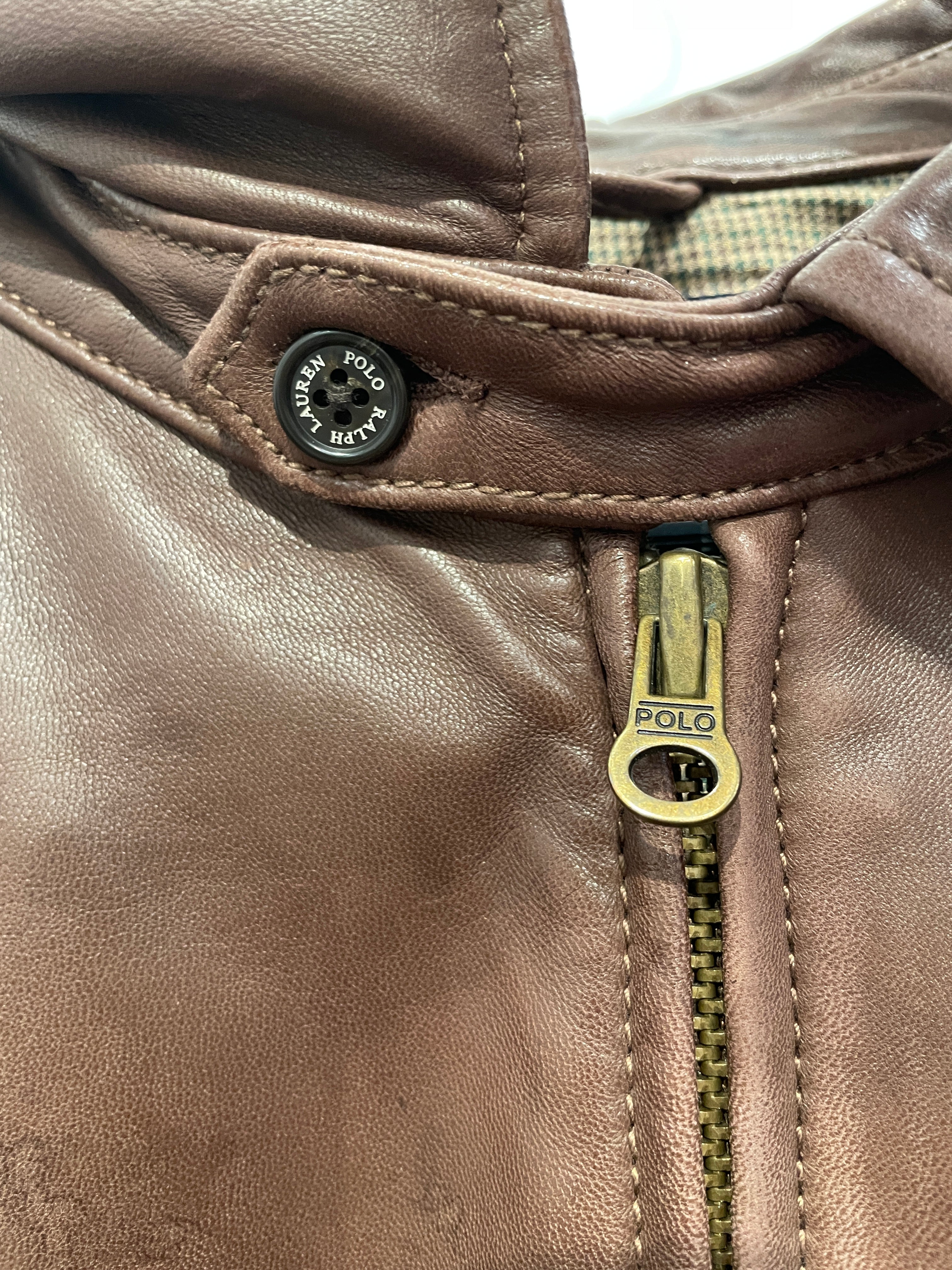 POLO RALPH LAUREN/Jacket/XL/Leather/BRW/67332 view 4