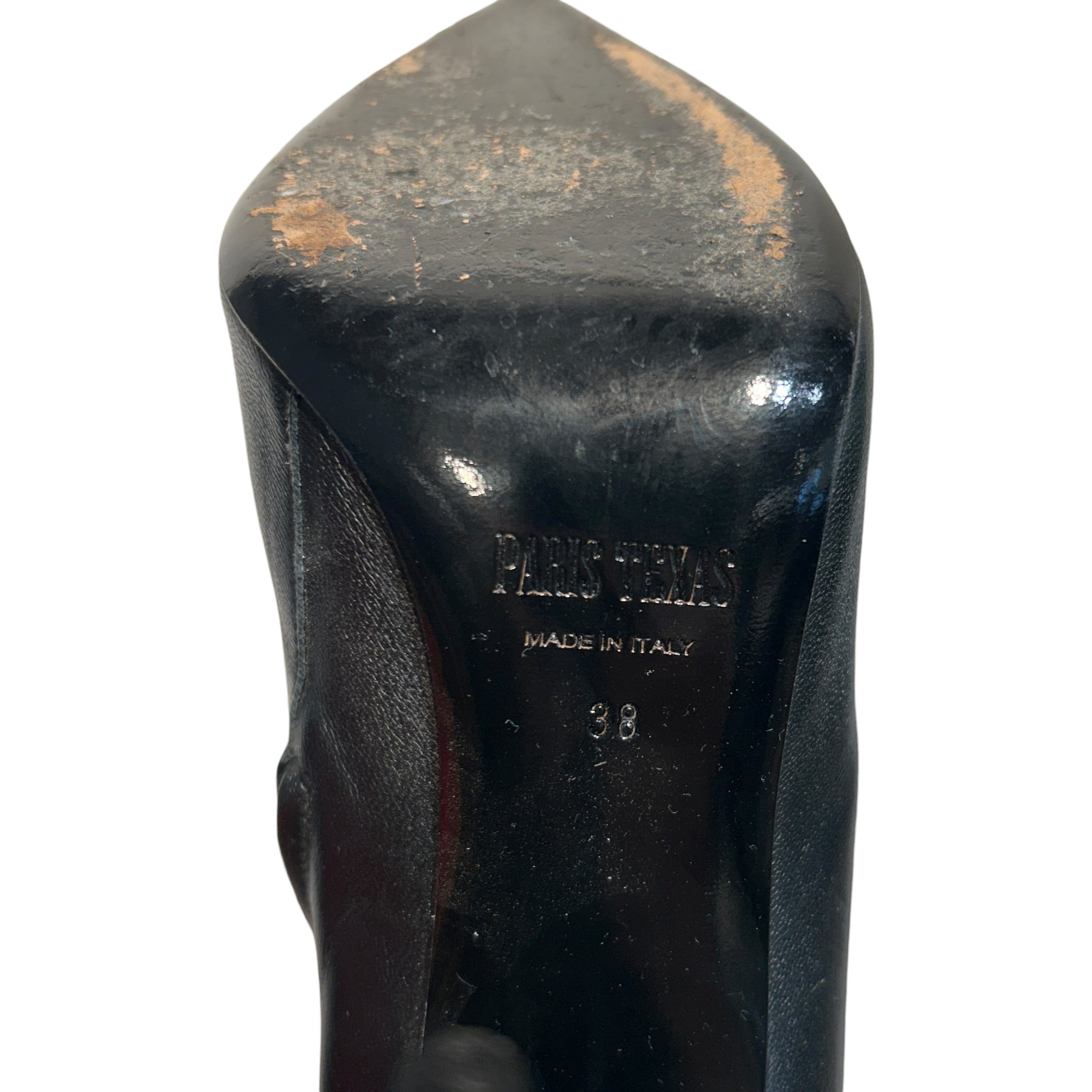 PARIS TEXAS/Boots/US 7/Leather/BLK/POINTY view 4