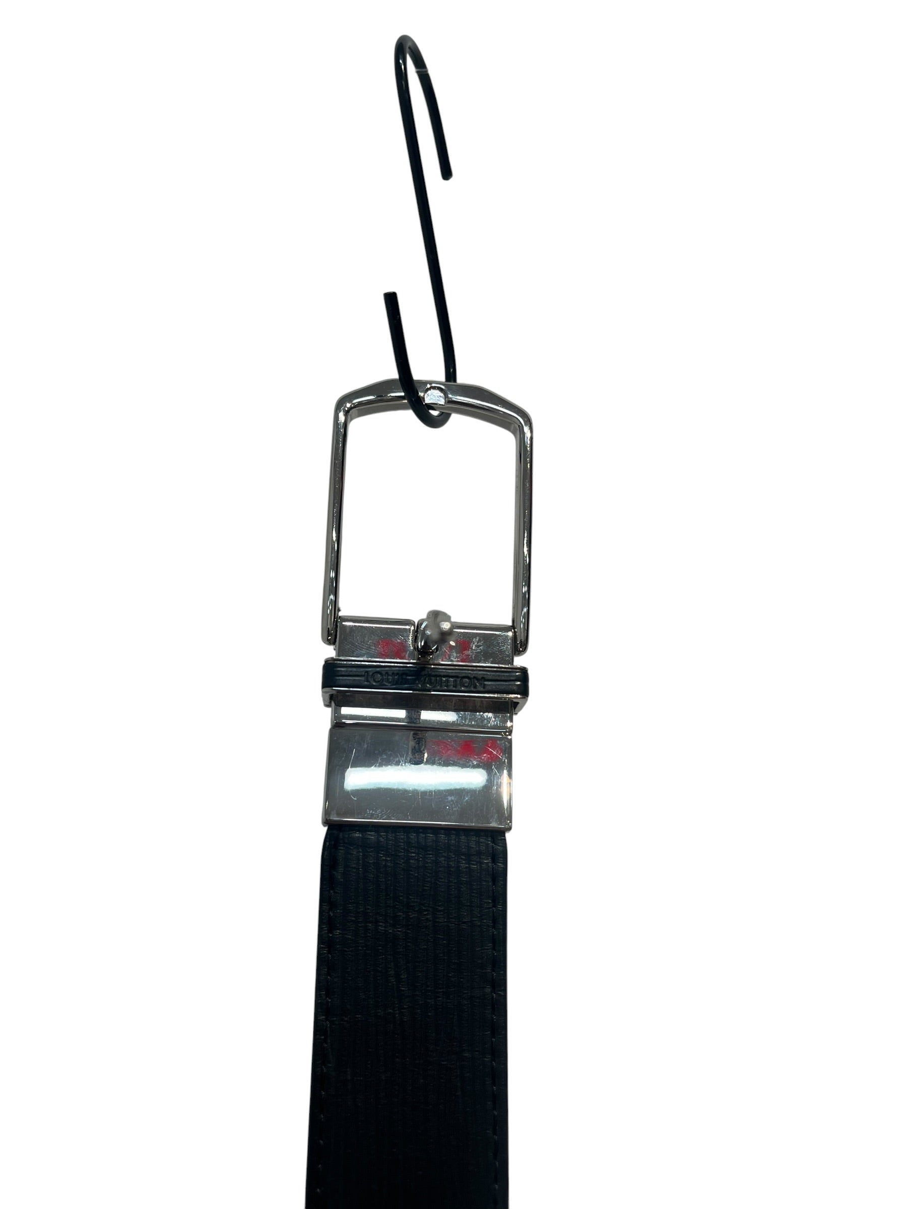 LOUIS VUITTON/Belt/Leather/BLK/REVERSIBLE EPI LEATHER BELT view 2