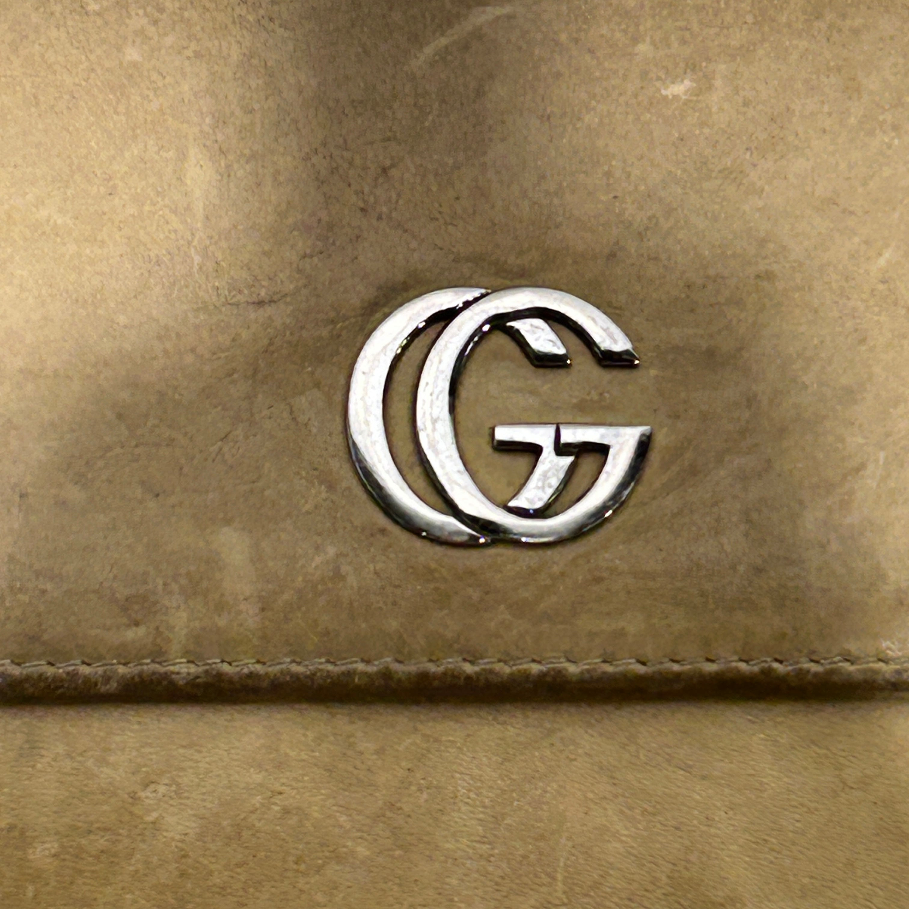GUCCI/Bifold Wallet/Leather/KHK/J6TGMB9 view 5