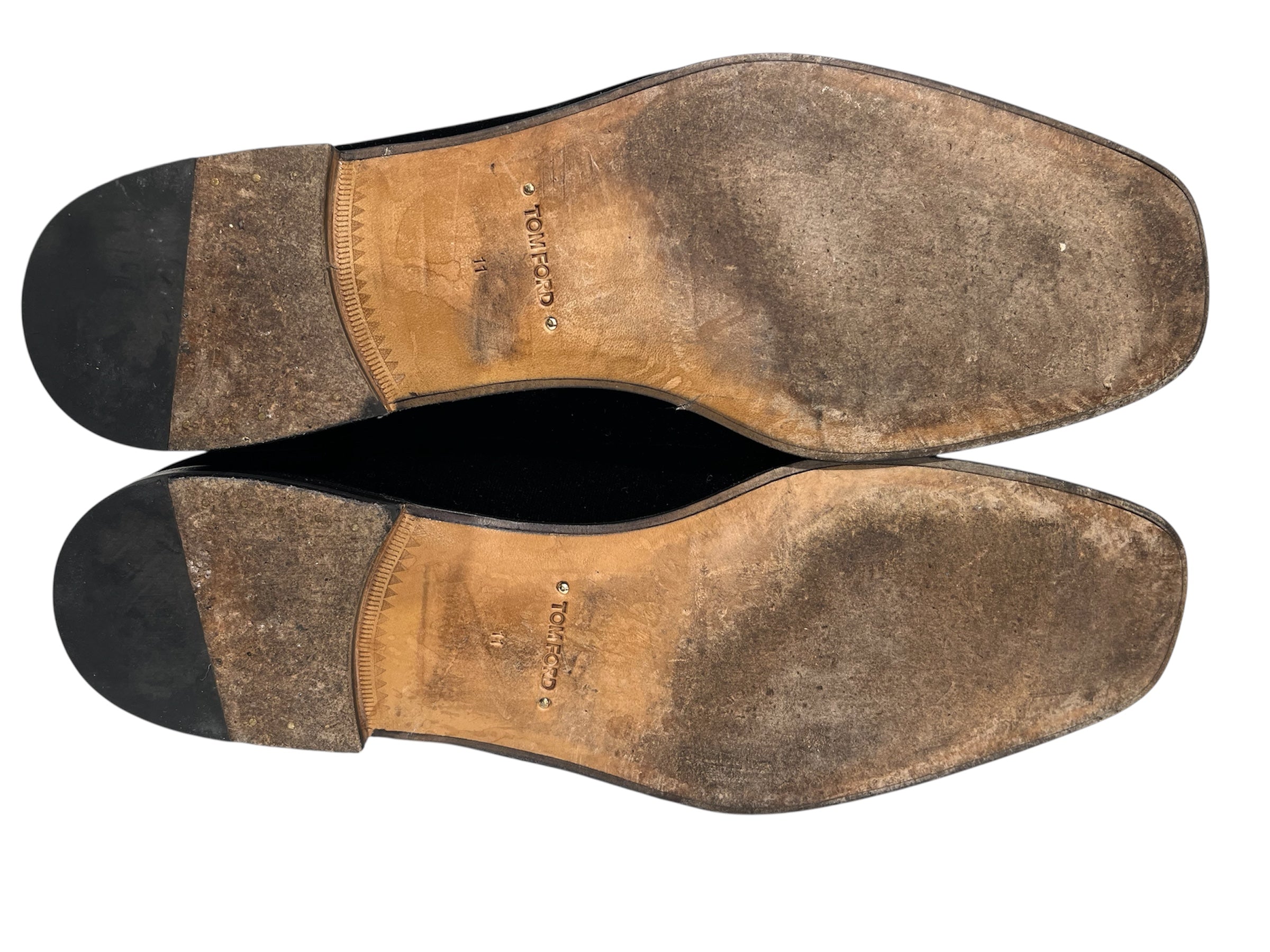 TOM FORD/Loafers/US 11/BLK/VELVET TASSEL BELGIAN view 5