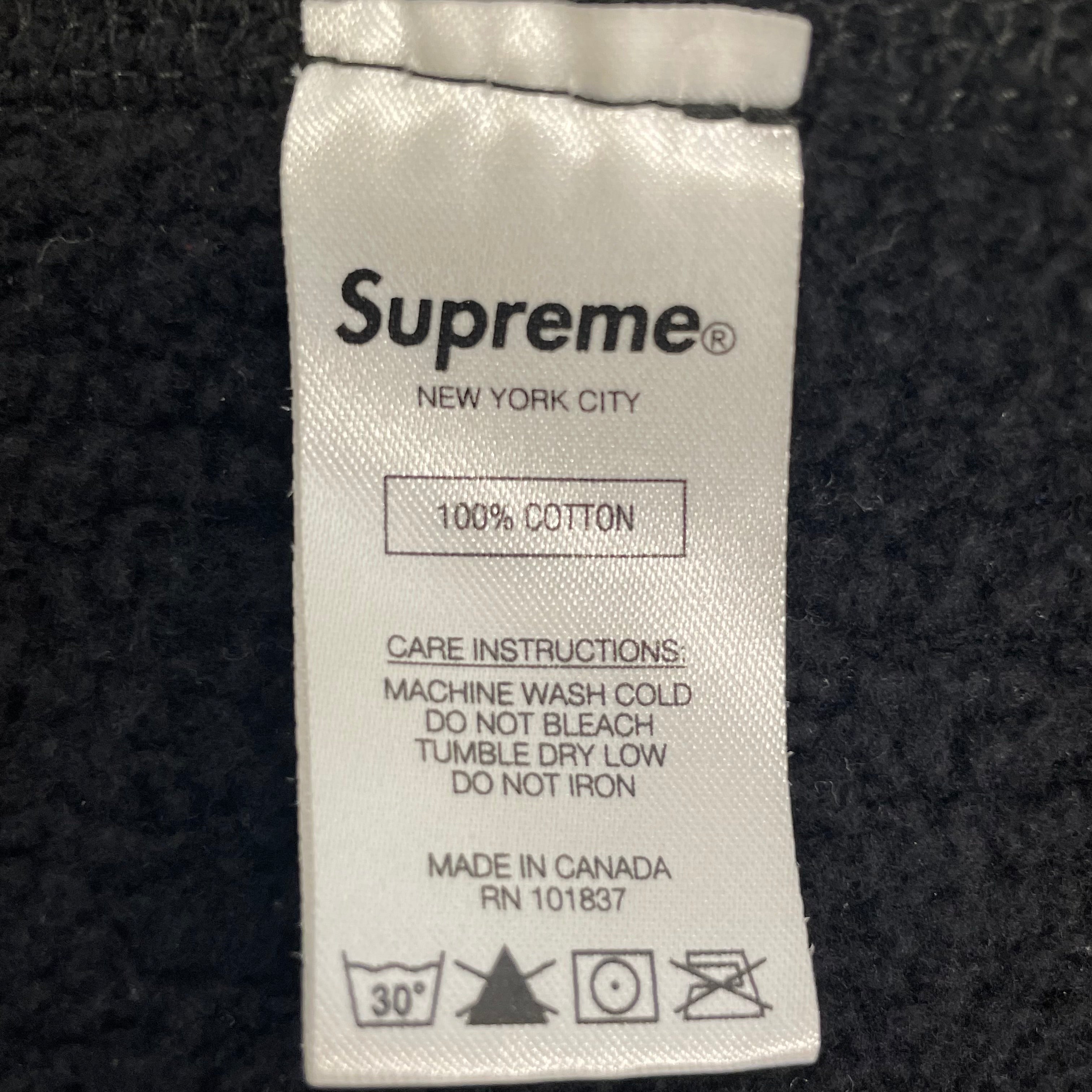 Supreme/Hoodie/M/Graphic/Cotton/BLK/ view 5