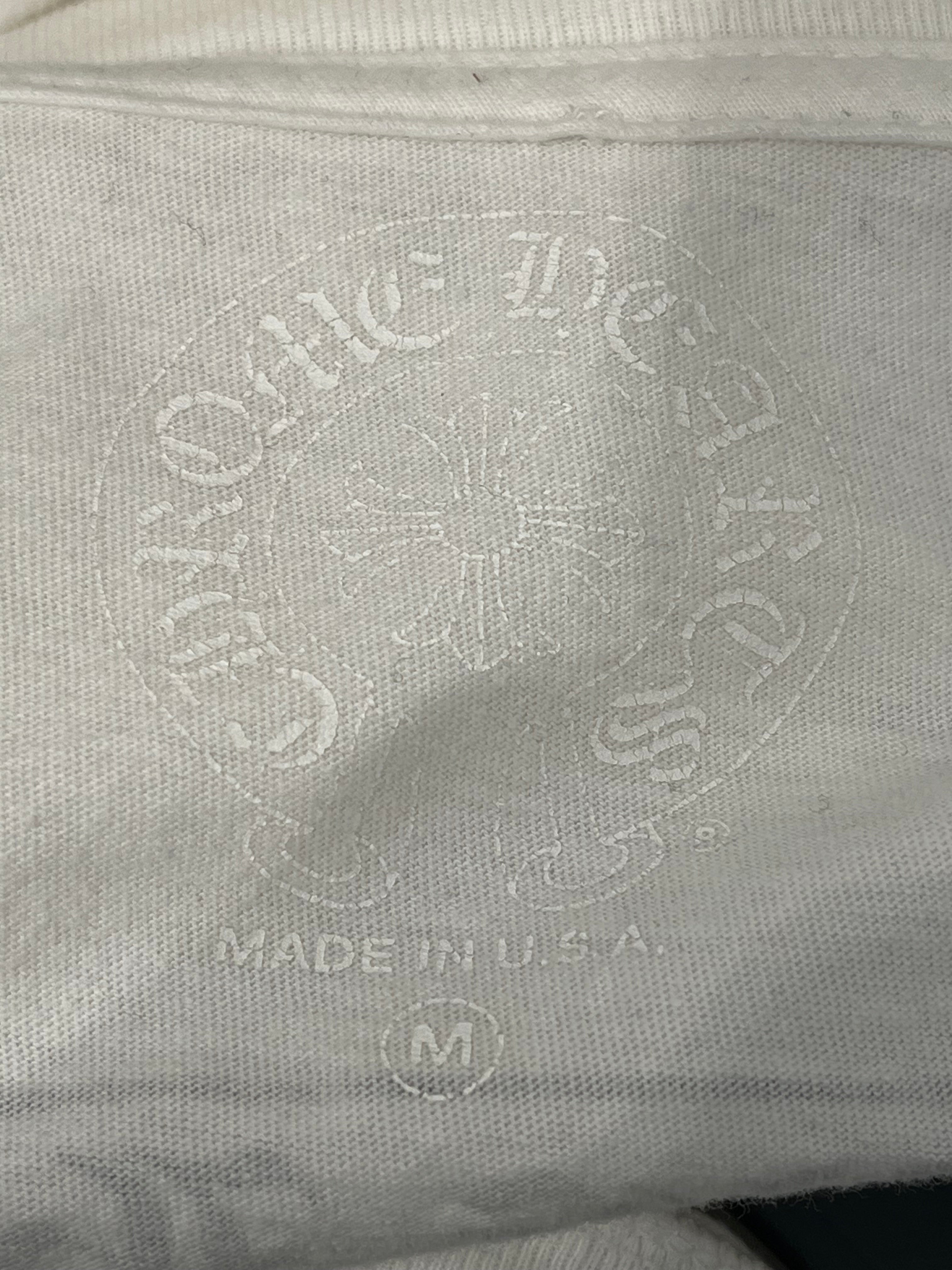 CHROME HEARTS/T-Shirt/M/Cotton/WHT/BACK LOGO TEE view 6