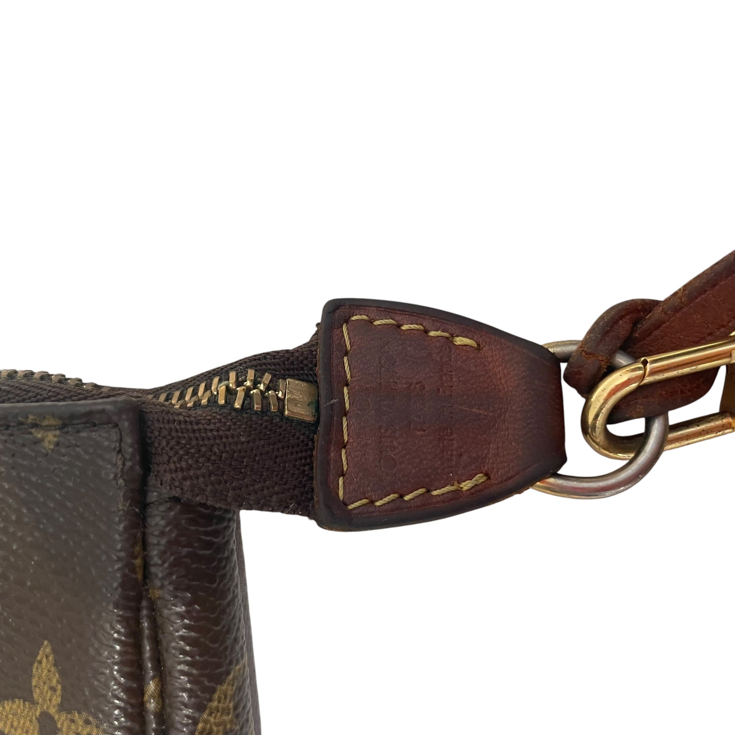 LOUIS VUITTON/Pouch/Monogram/Leather/BRW/Vanity Cosmetic Pouch view 3