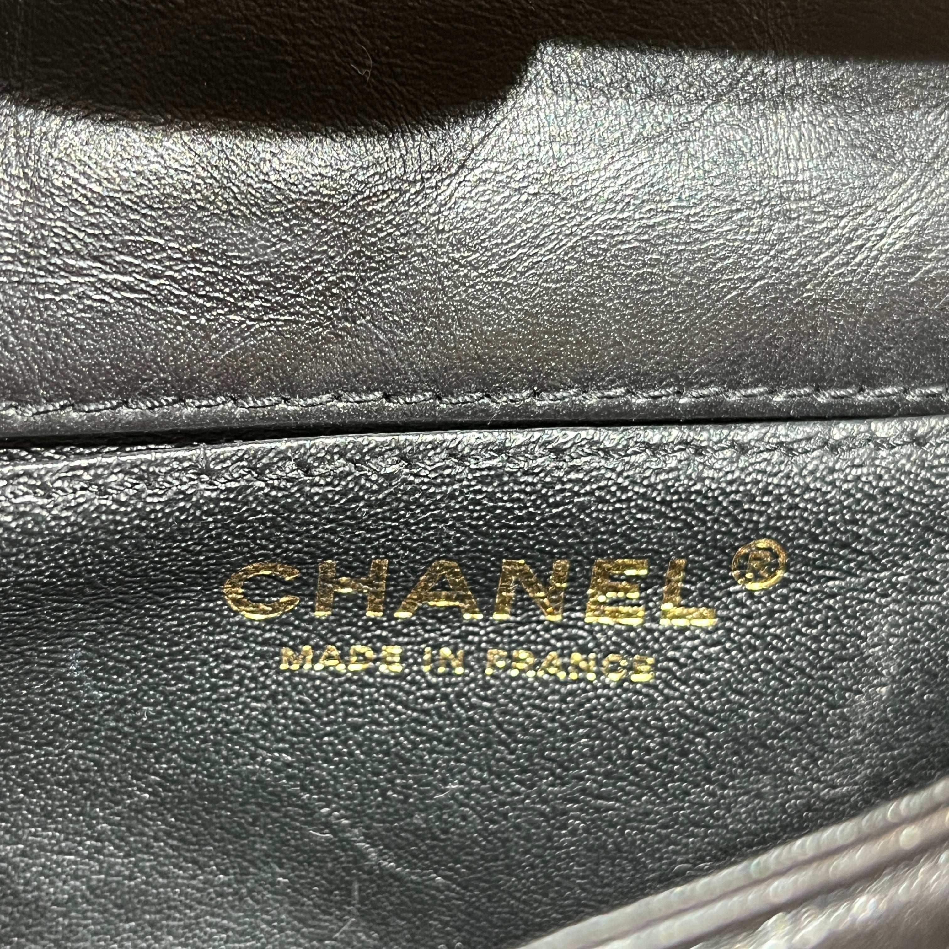 CHANEL/Cross Body Bag/Leather/BLK/QUILTED 255 REISSUE view 4