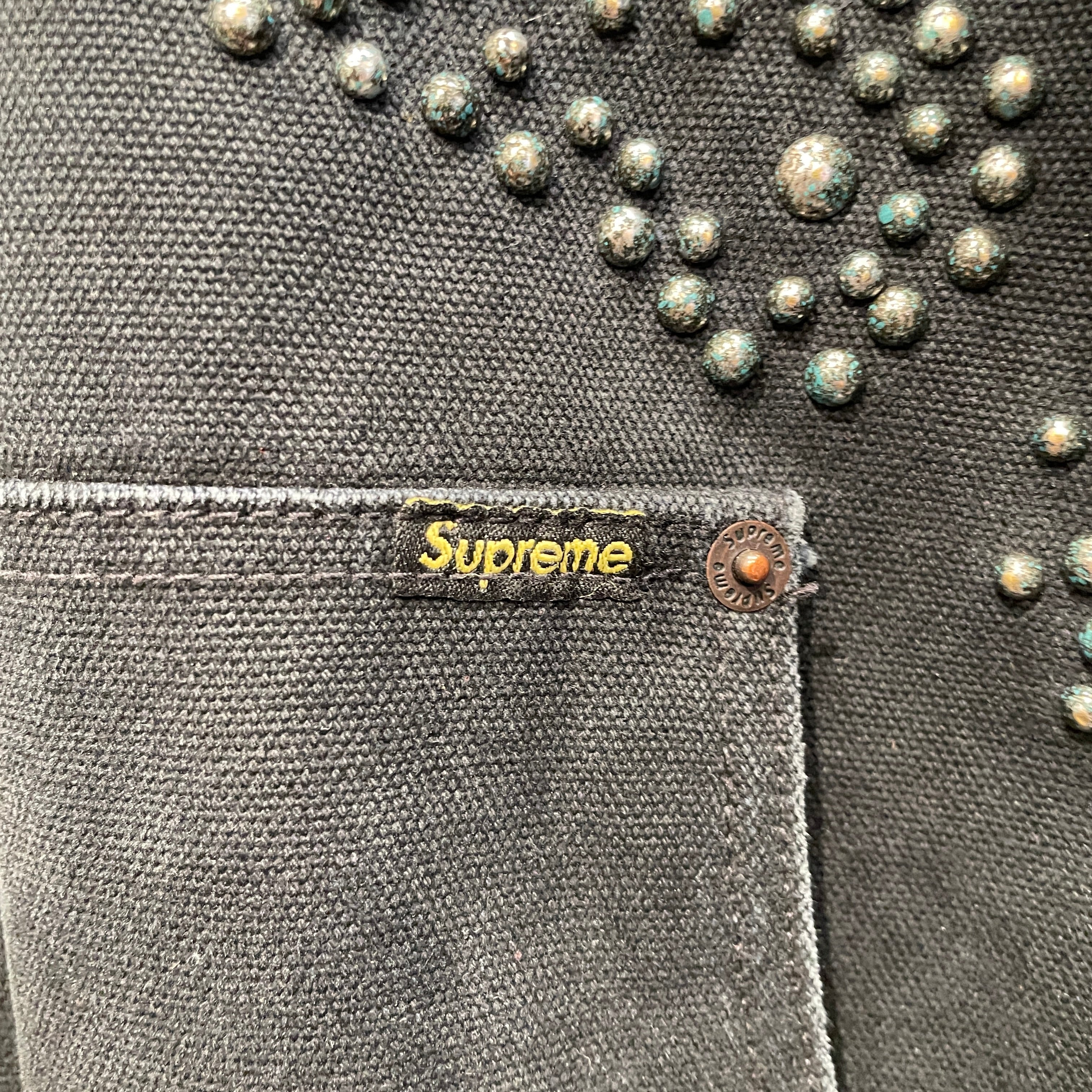 Supreme/Jacket/L/Cotton/BLK/FW23 STUDDED PAISLEY WORK JKT view 5