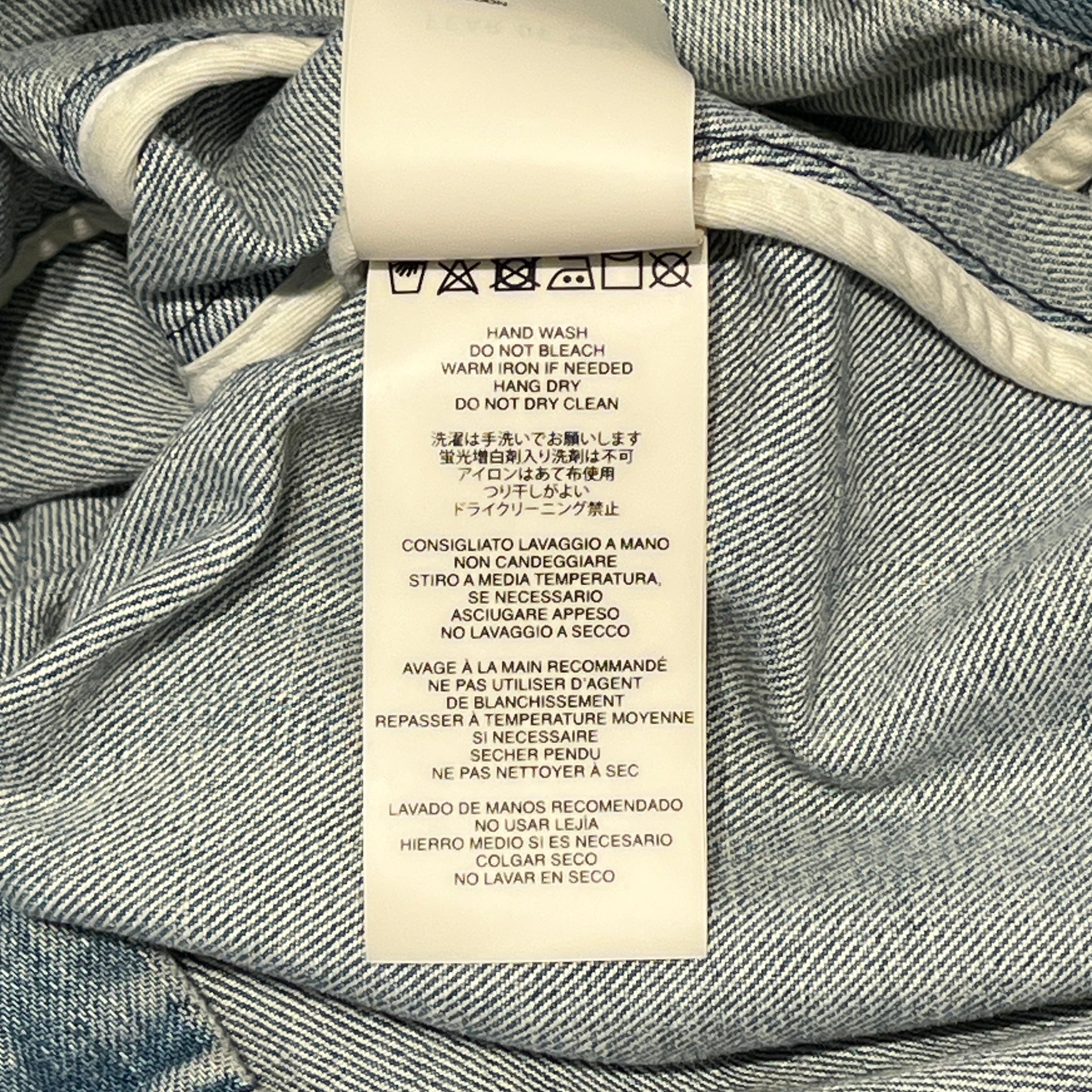 FEAR OF GOD/Denim Jkt/XS/Denim/BLU/oversized trucker jacket view 5