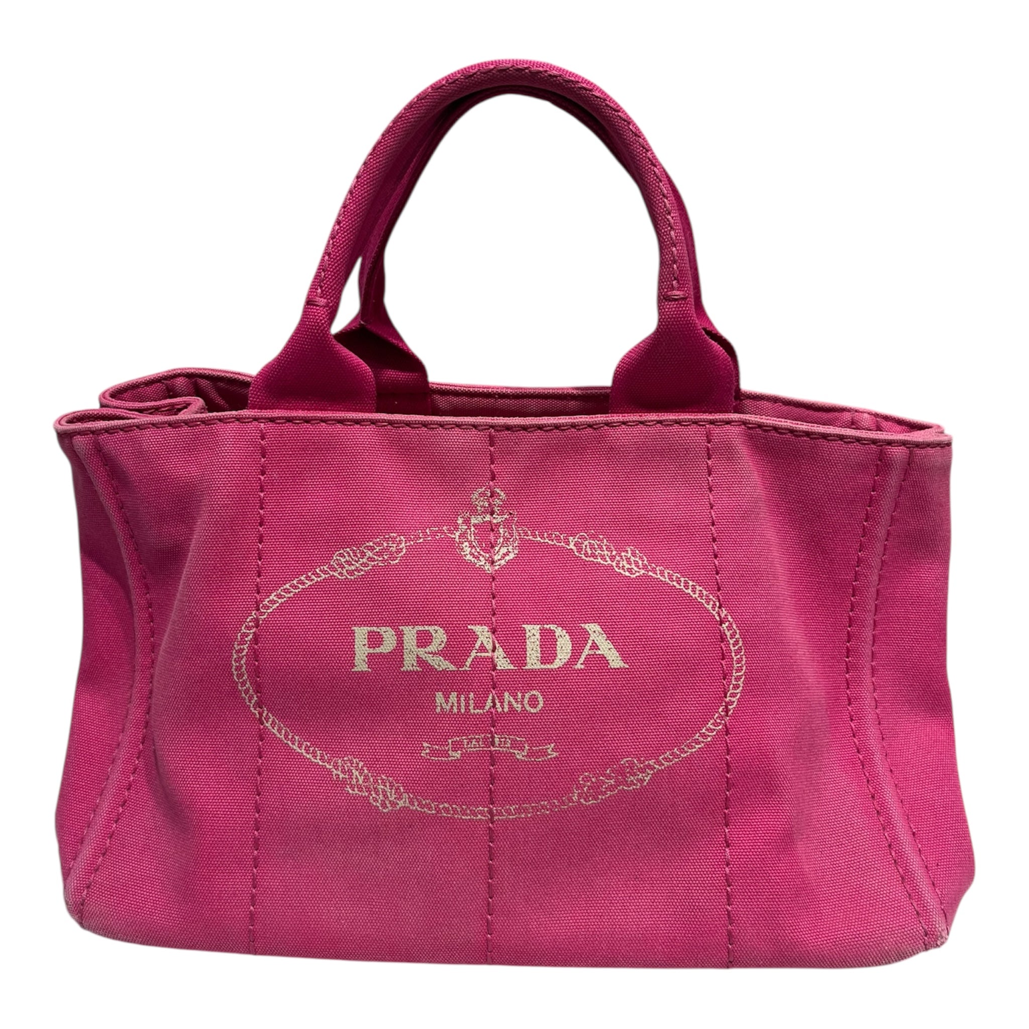 PRADA/Tote Bag/PNK/prada magenta tote view 1