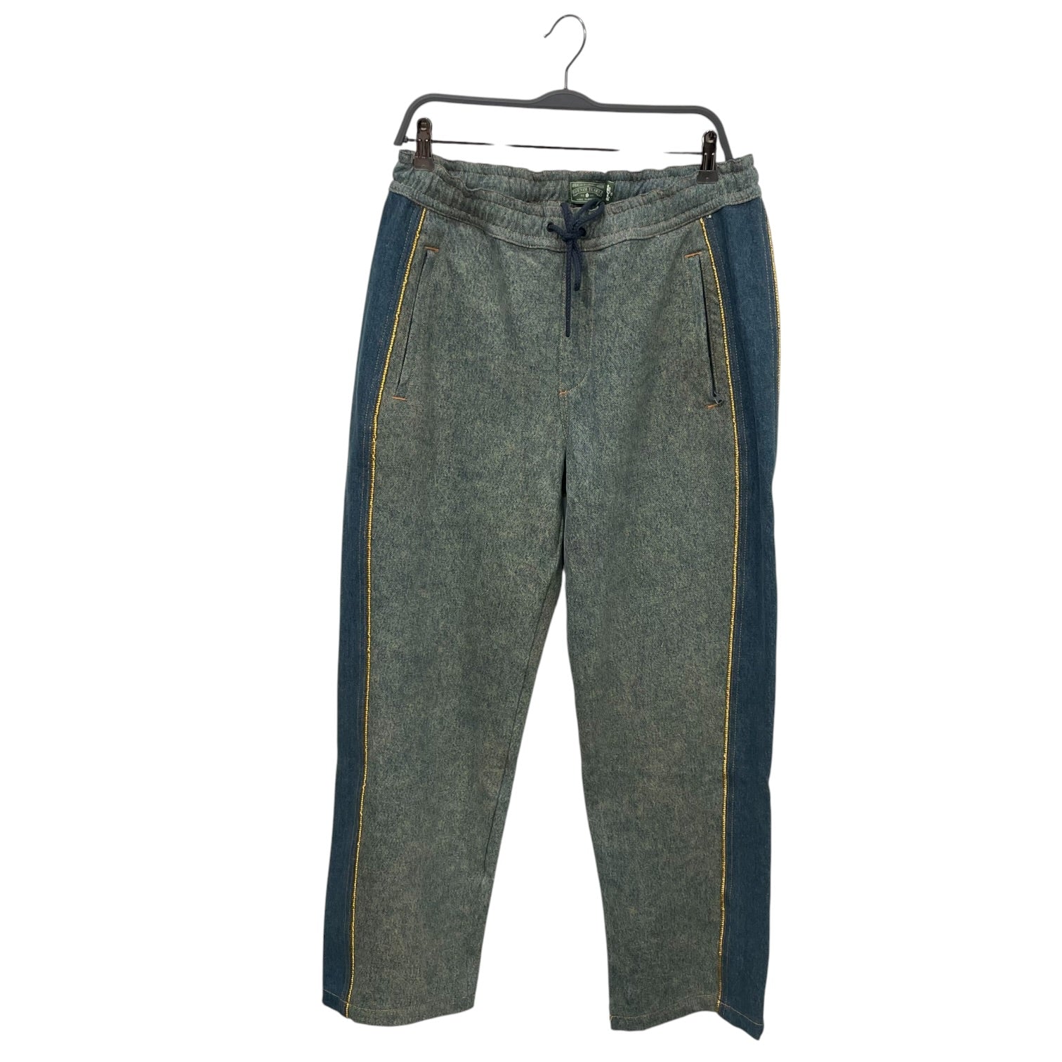 DENIM TEARS/Levi's/Pants/M/Cotton/BLU/Stripe/Track Stripe view 1