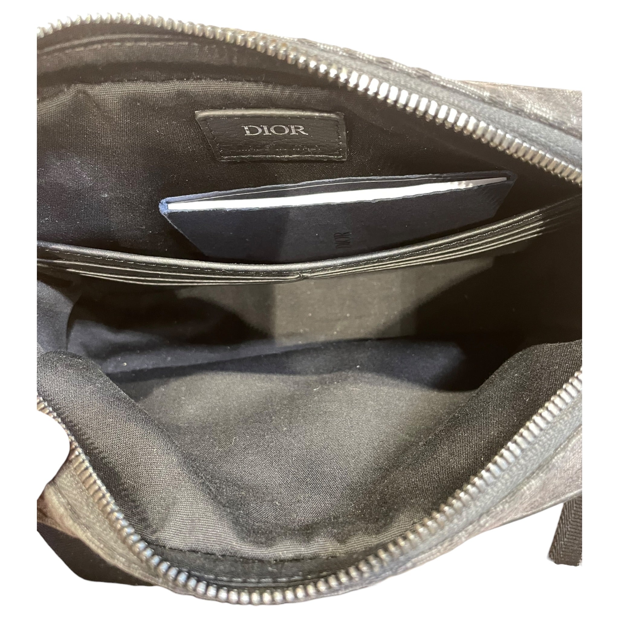 Christian Dior/Bag/Monogram/Cotton/BLK/Camera Case view 4