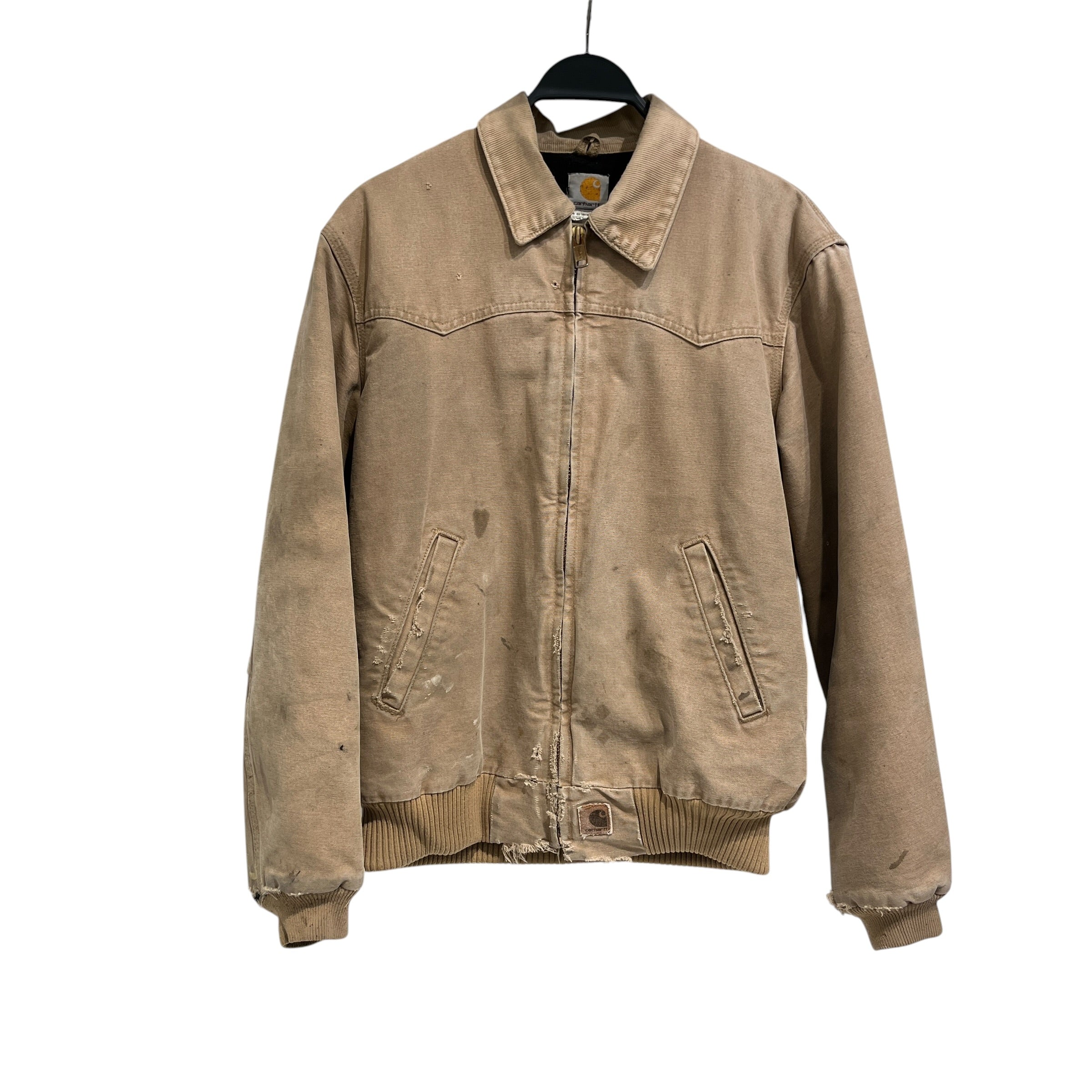 Carhartt/Jacket/M/Cotton/KHK/Distressed Santa Fe view 1