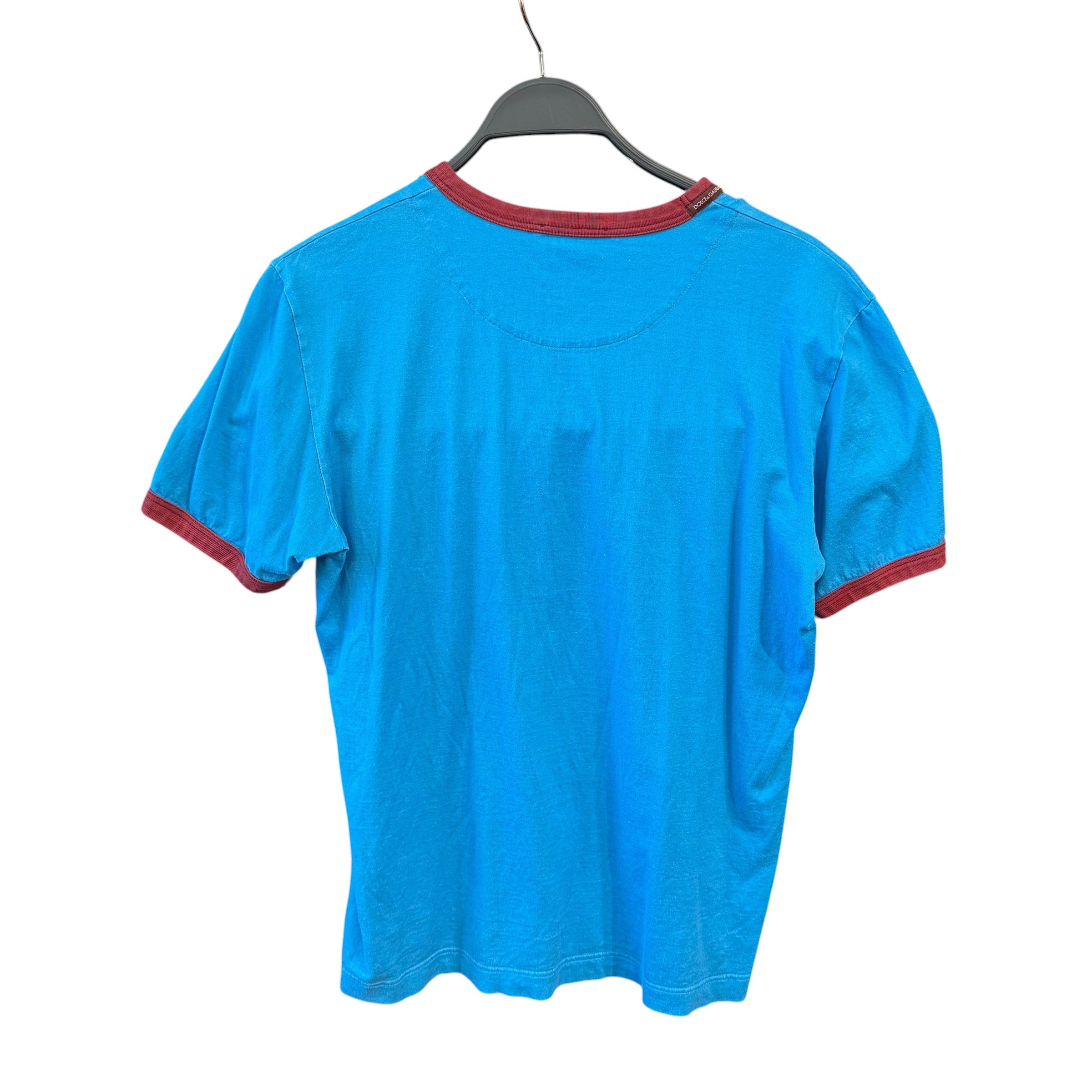 DOLCE&GABBANA/T-Shirt/50/Cotton/BLU/Graphic/King Of NY tee view 2
