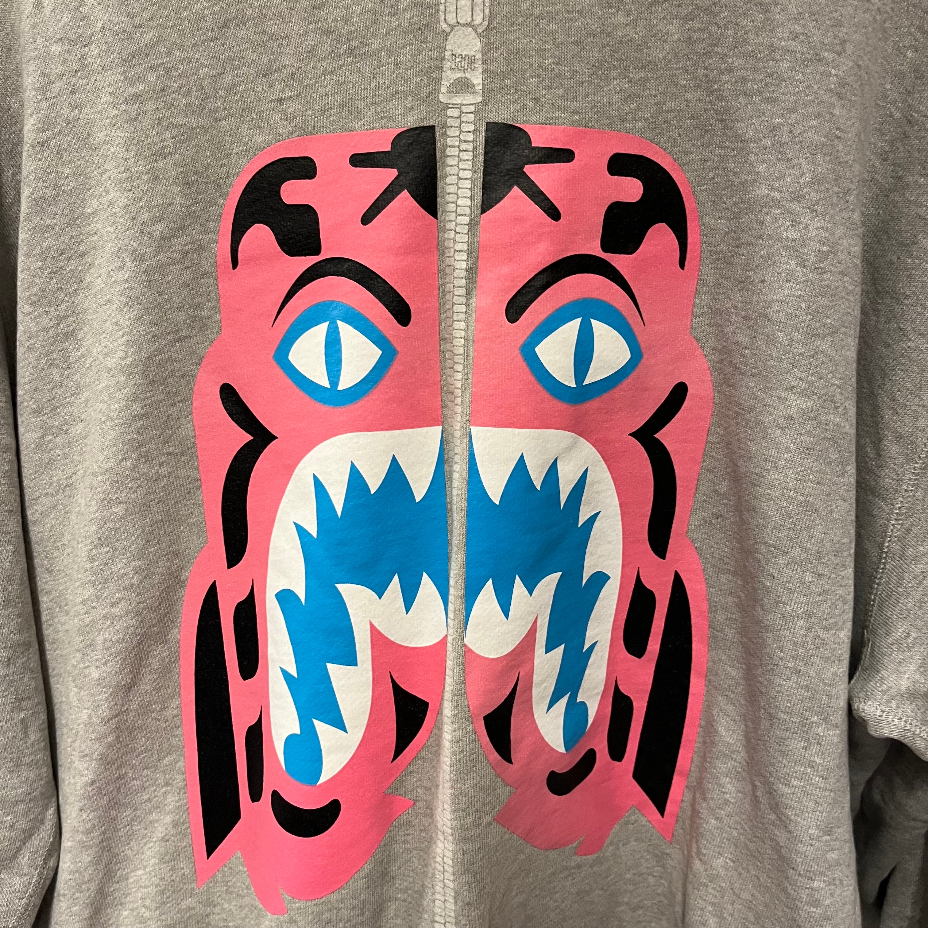 A BATHING APE/Hoodie/LL/Cotton/GRY/ view 3