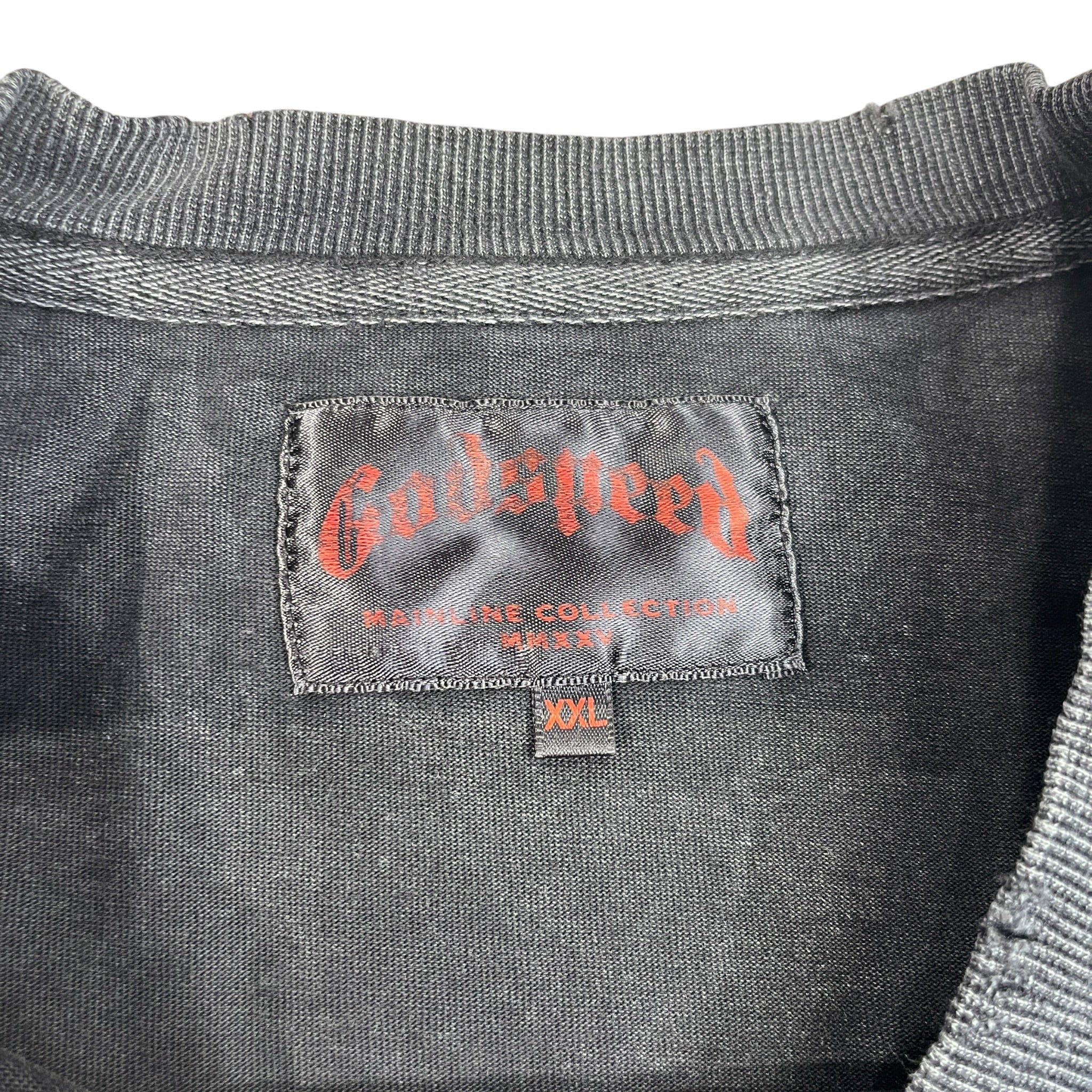 GODSPEED NEW YORK/T-Shirt/XL/Cotton/GRY/ view 3