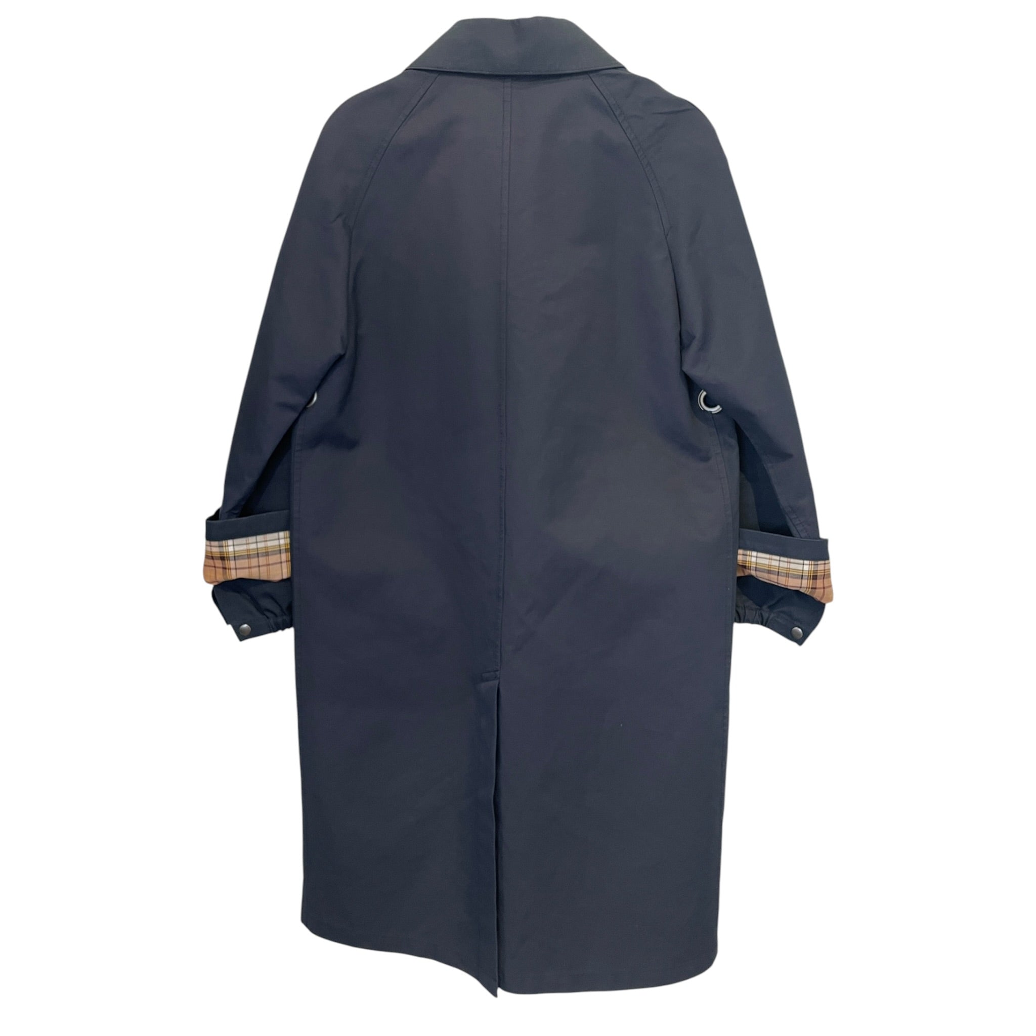 COMME des GARCONS/Trench Coat/M/Cotton/NVY/TRICOT COMME DES GARCONS view 2