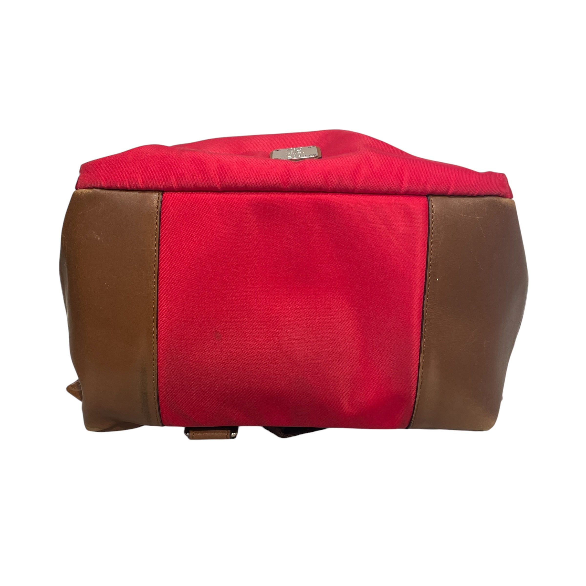MCM/Bag/Nylon/RED/Nylon Backpack view 3