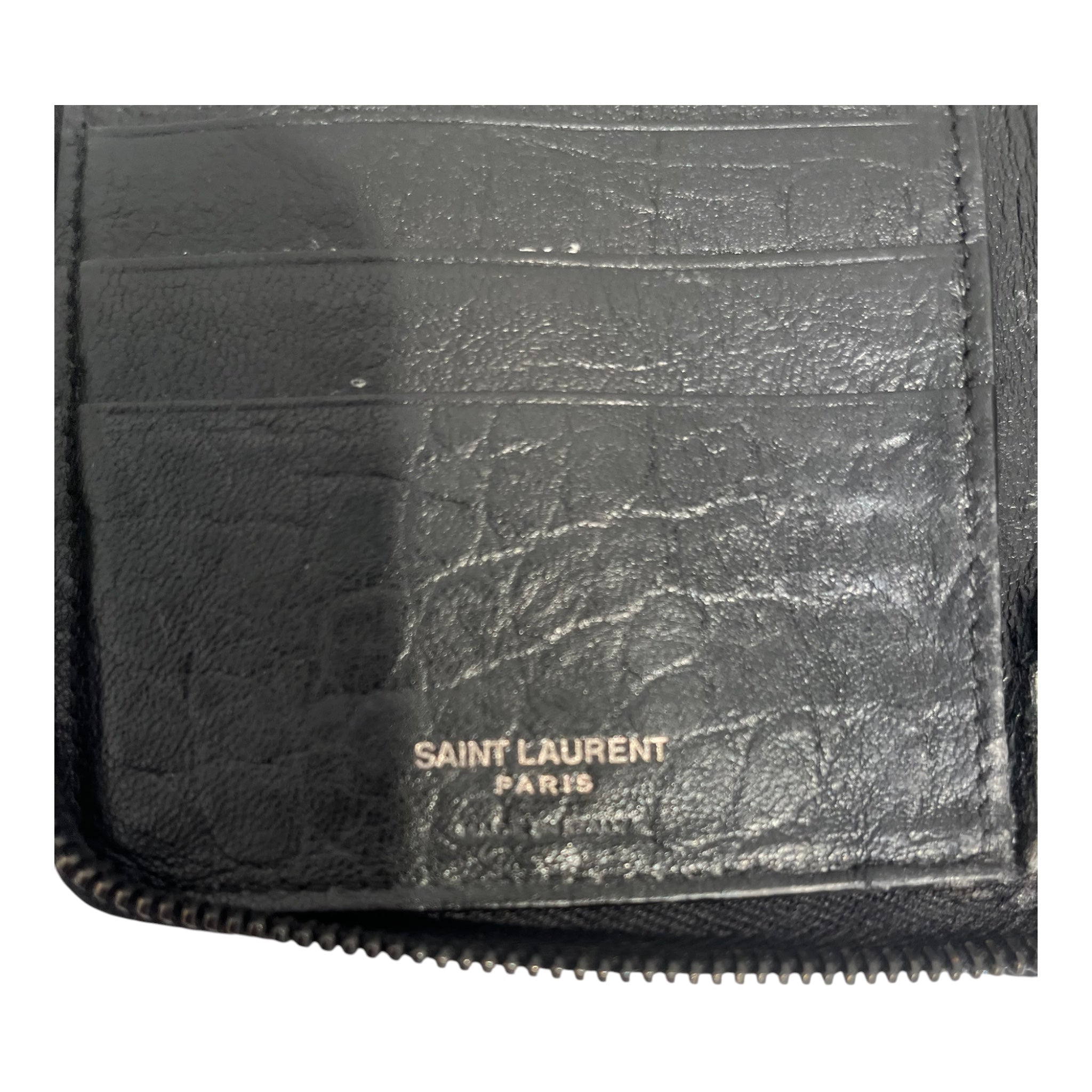 SAINT LAURENT/Long Wallet/Leather/INN529899/Multicolor view 2
