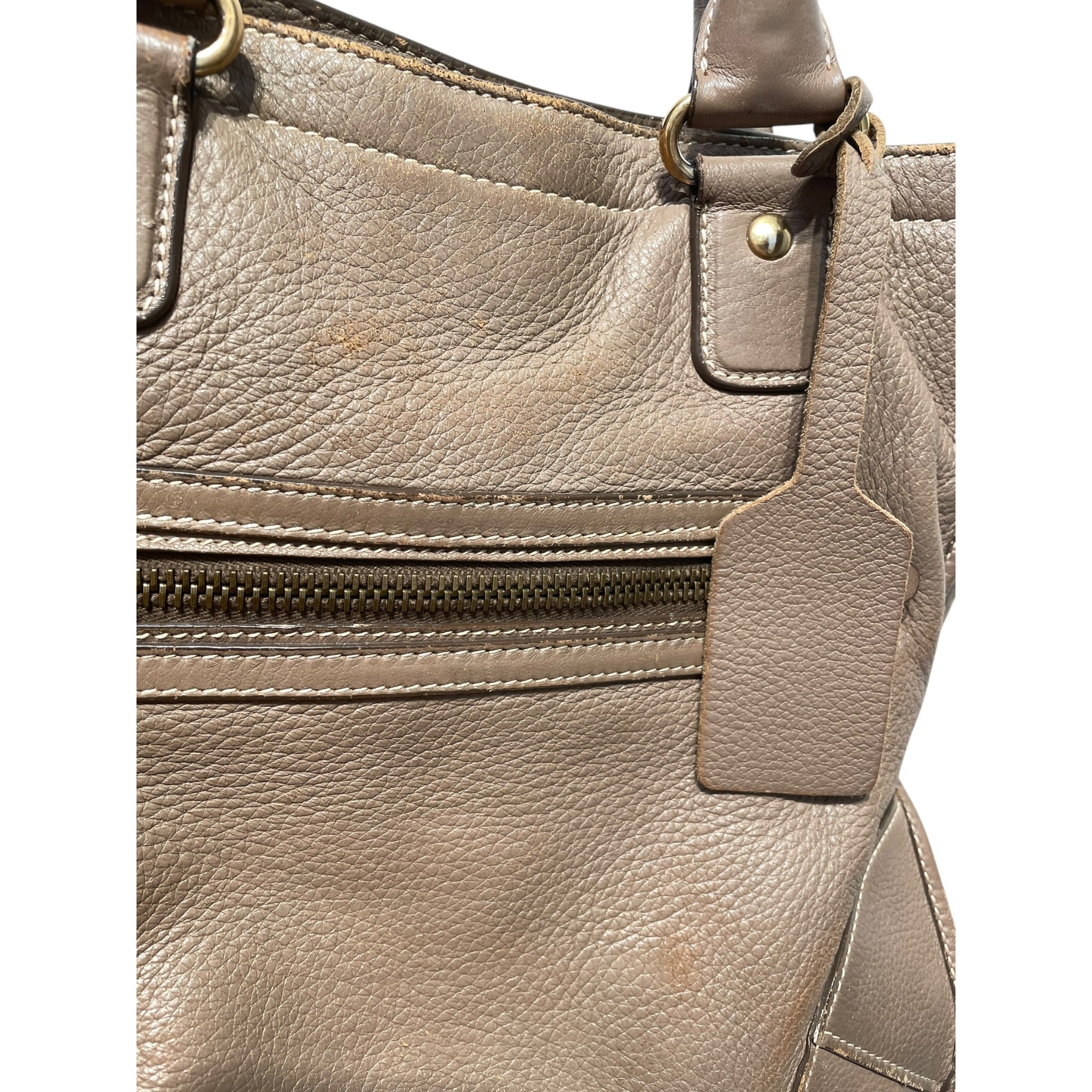PRADA/Cross Body Bag/Leather/BRW/cross bag view 8