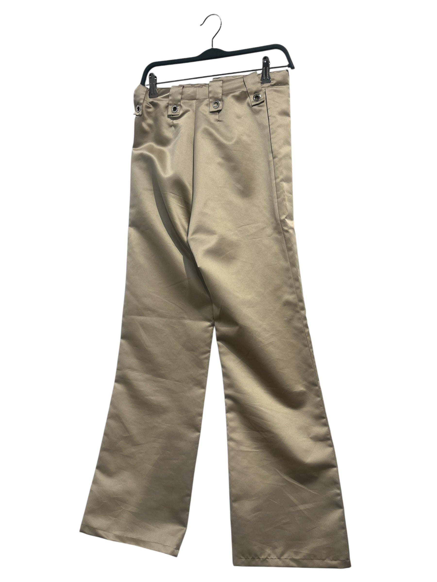 Ludovic de Saint Sernin/Straight Pants/M/Nylon/BEG/High-waisted/GROMMITE LOOP TROUSER view 2
